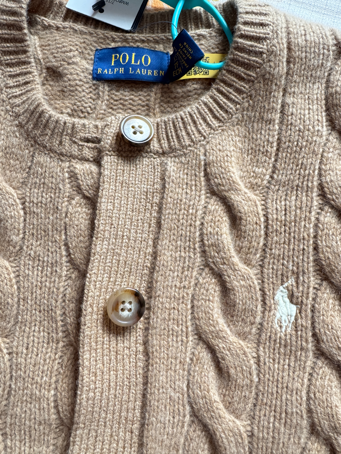 custom review-Polo Ralph Lauren FW21 Свитер Женский Коричневый