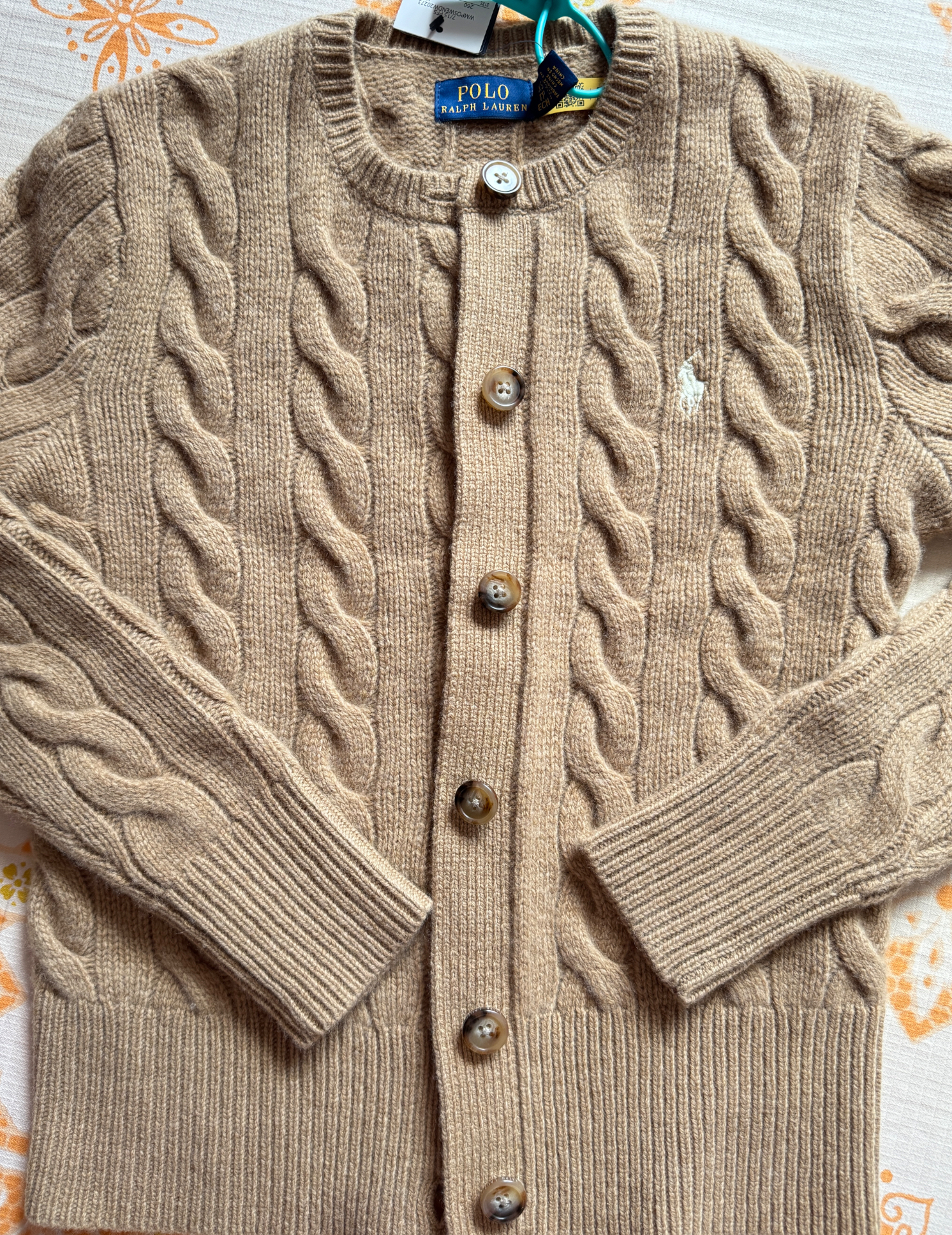 custom review-Polo Ralph Lauren FW21 Свитер Женский Коричневый