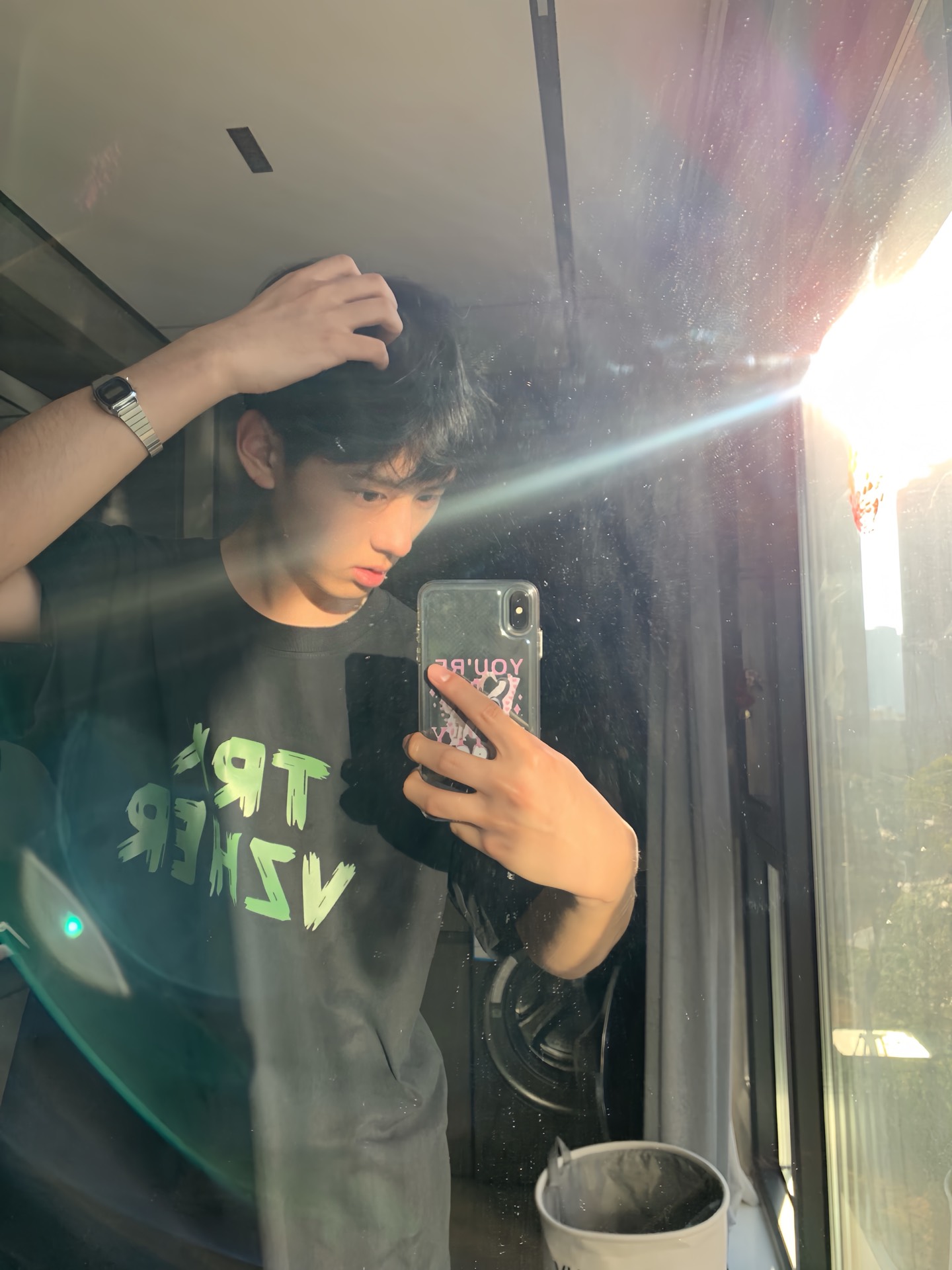 夏日男友ootd #男生ootd #对镜自拍day2