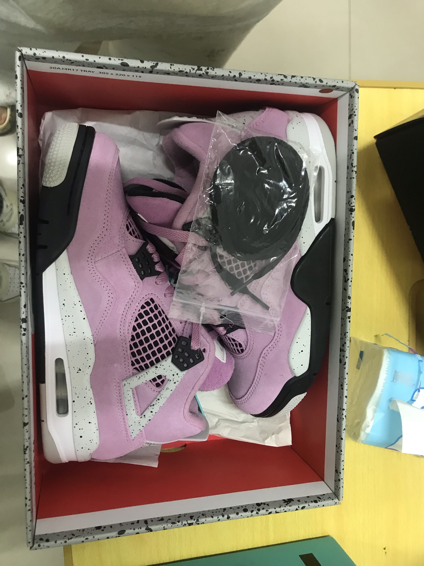 custom review-JORDAN 4 Retro Orchid Women's
