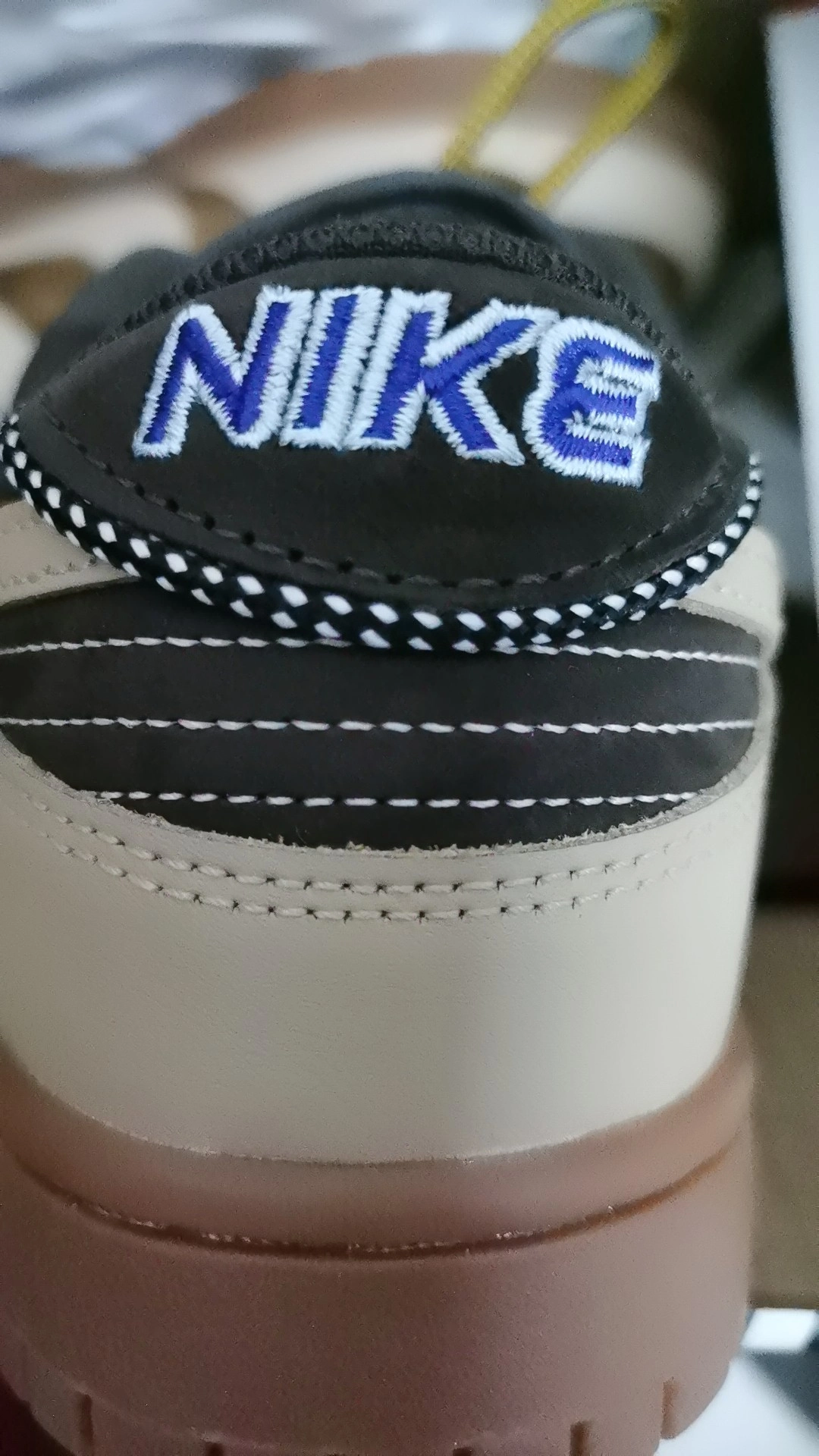 custom review-Nike Dunk Low LX Low Топ Скейтборд Кроссовки Женские Коричневый