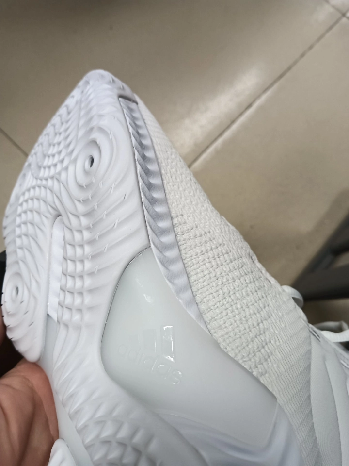 custom review-Adidas Pro Bounce 2018 Амортизаторы Slip-resistant MID Топ Баскетбольные кроссовки Мужской Экрю Азиатская Версия