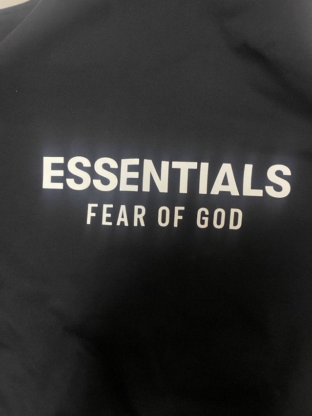custom review-Fear Of God Essentials Fleece Hoodie FW24
