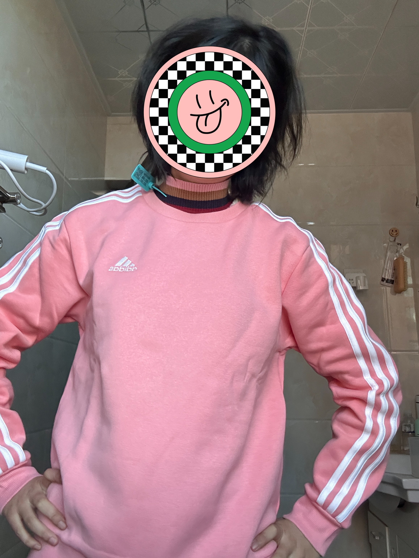 custom review-Adidas FW24 Толстовка Женская Розовая