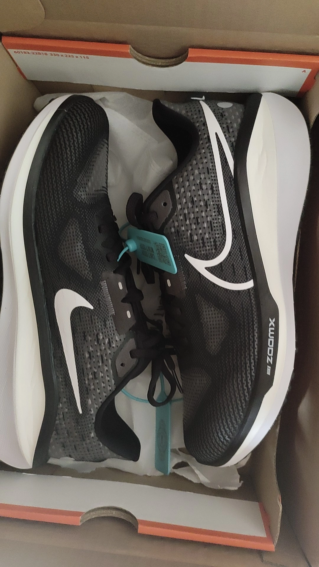 custom review-Nike Air Zoom Vomero 17 VOMERO17 Low Топ Повседневная обувь Мужская Черная