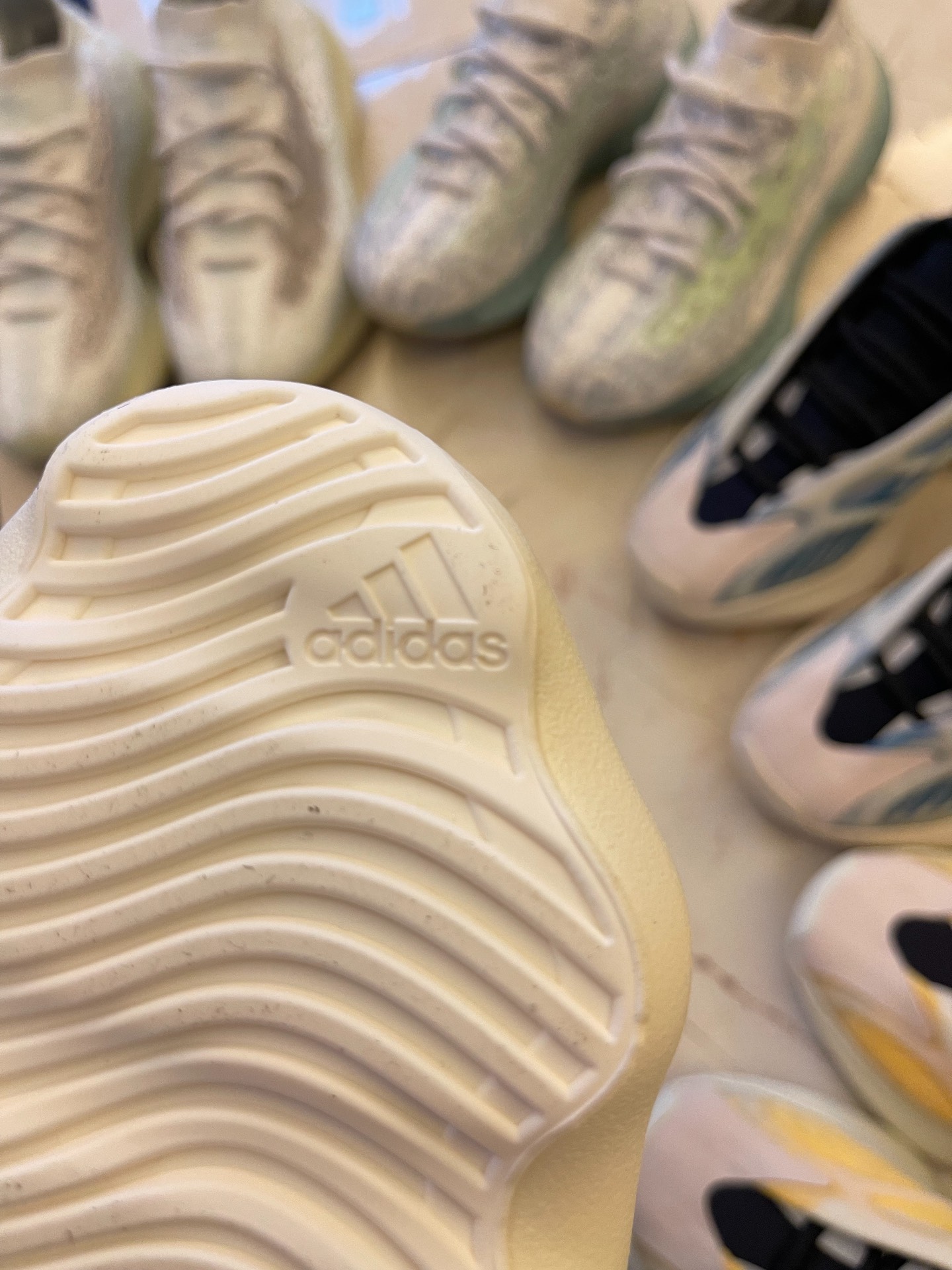 custom review-Adidas Originals Yeezy 450 Повседневная обувь Низкий топ Унисекс