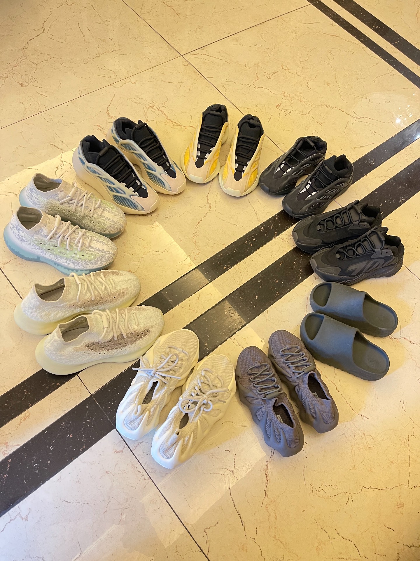 custom review-Adidas Originals Yeezy 450 Повседневная обувь Низкий топ Унисекс