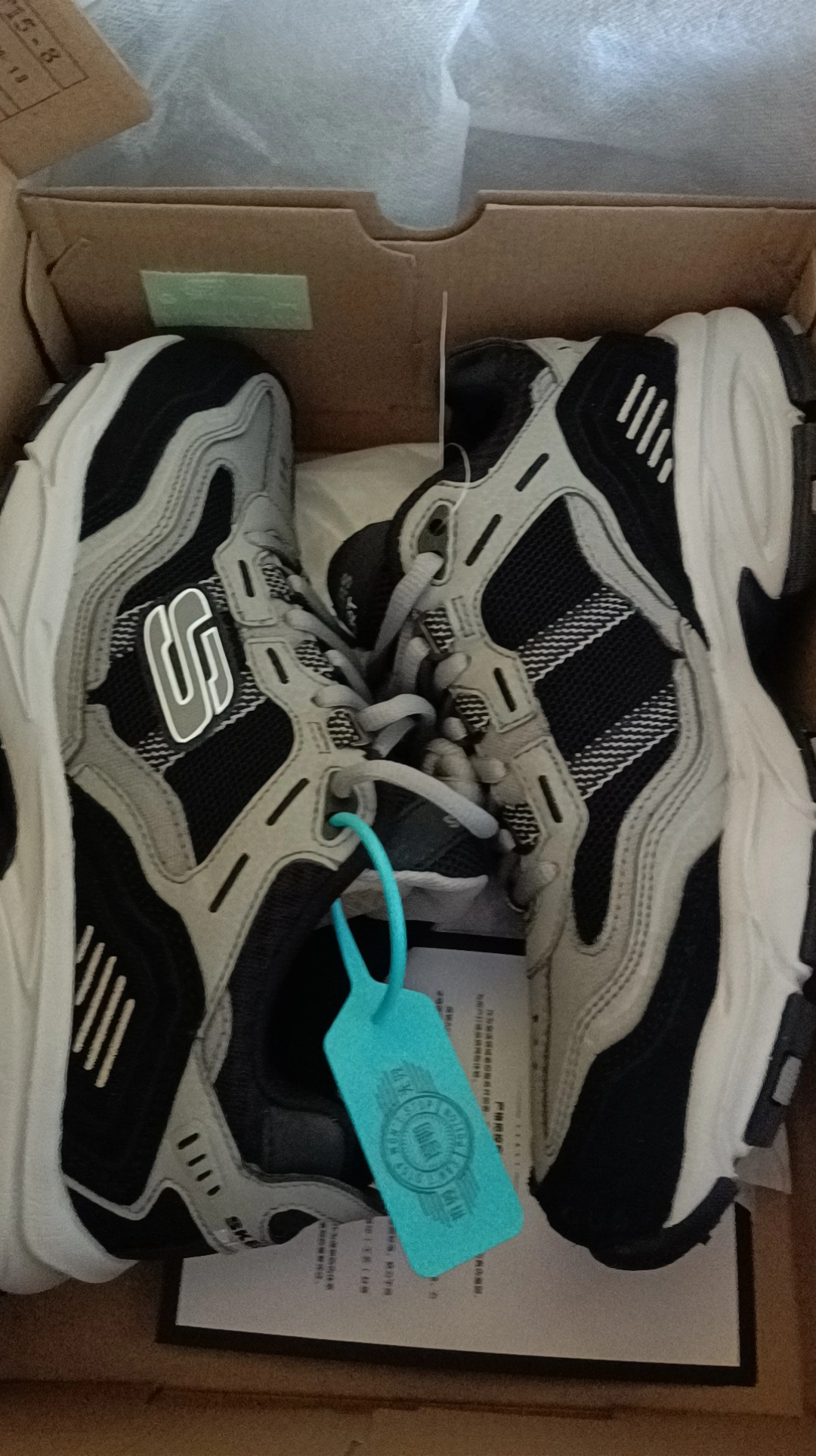 custom review-Skechers Vigor 2,0 Высота Увеличивающие Низкие Топы Повседневные Мужские Черные Серые