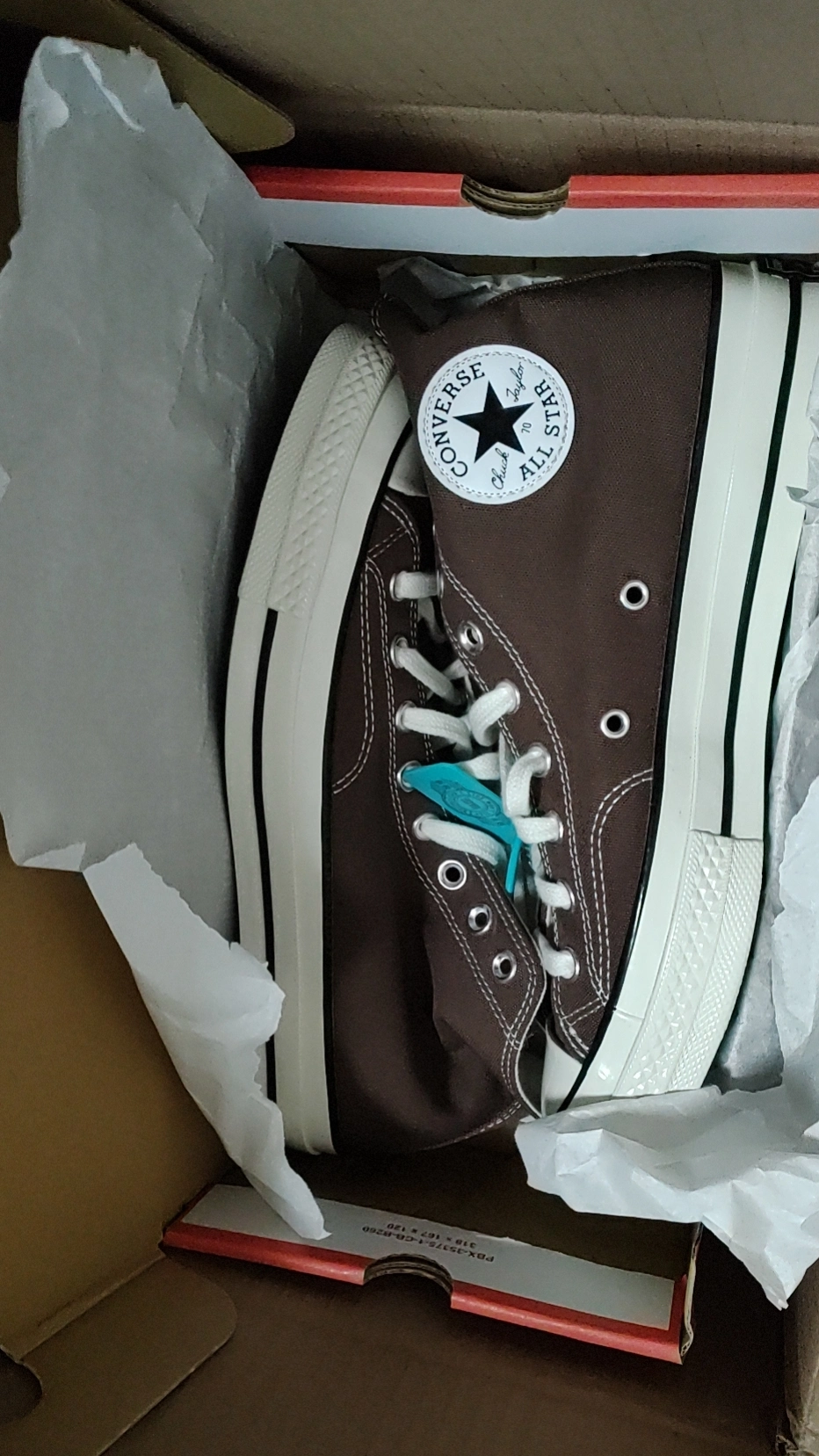 custom review-Converse Chuck 70 Устойчивые к истиранию высокие топы кеды унисекс коричневые