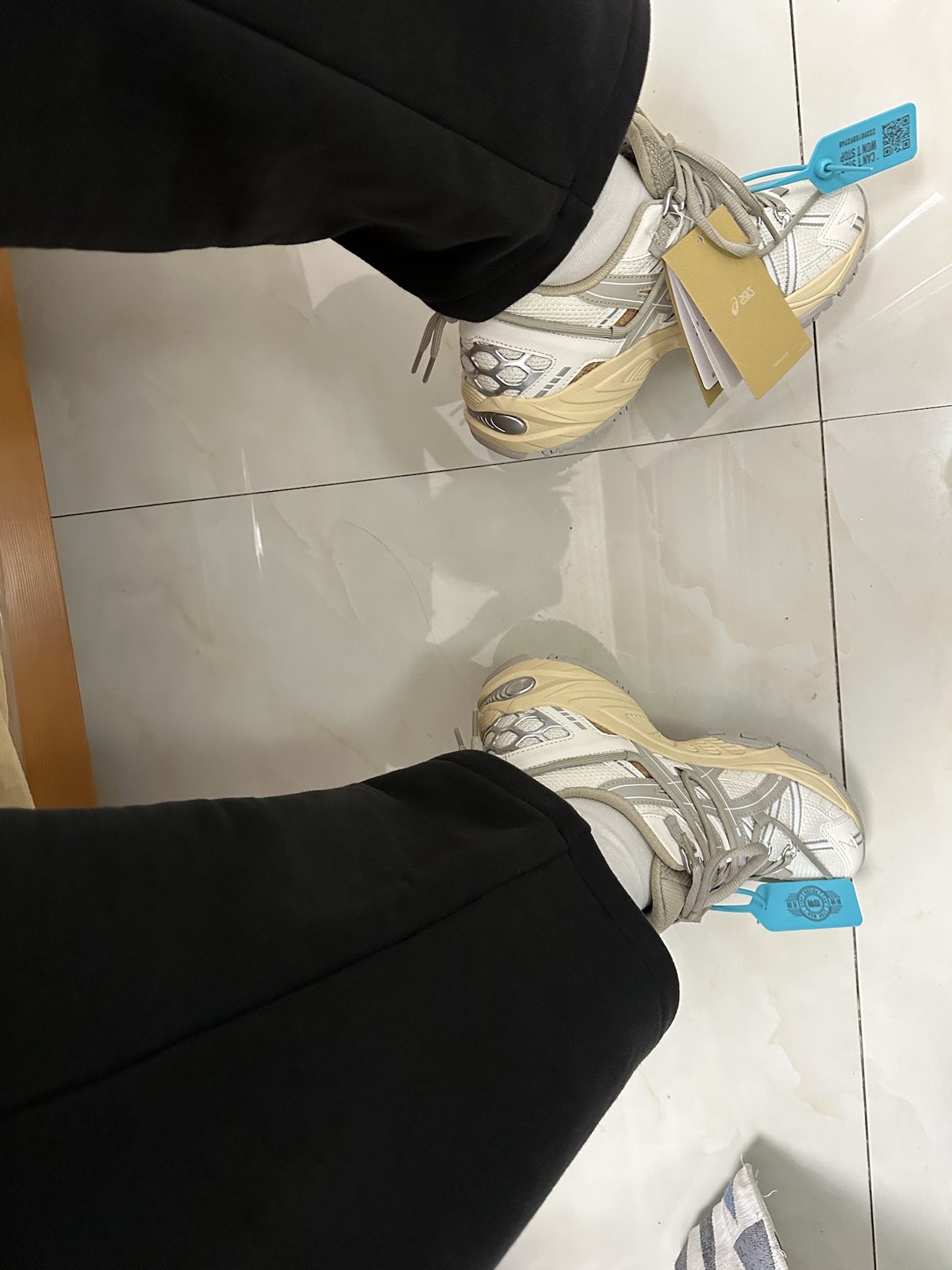 custom review-ASICS Гель Kahana TR v2 Устойчивый к истиранию Дышащий Низкий Топ Повседневная обувь Унисекс Молочно-чайный