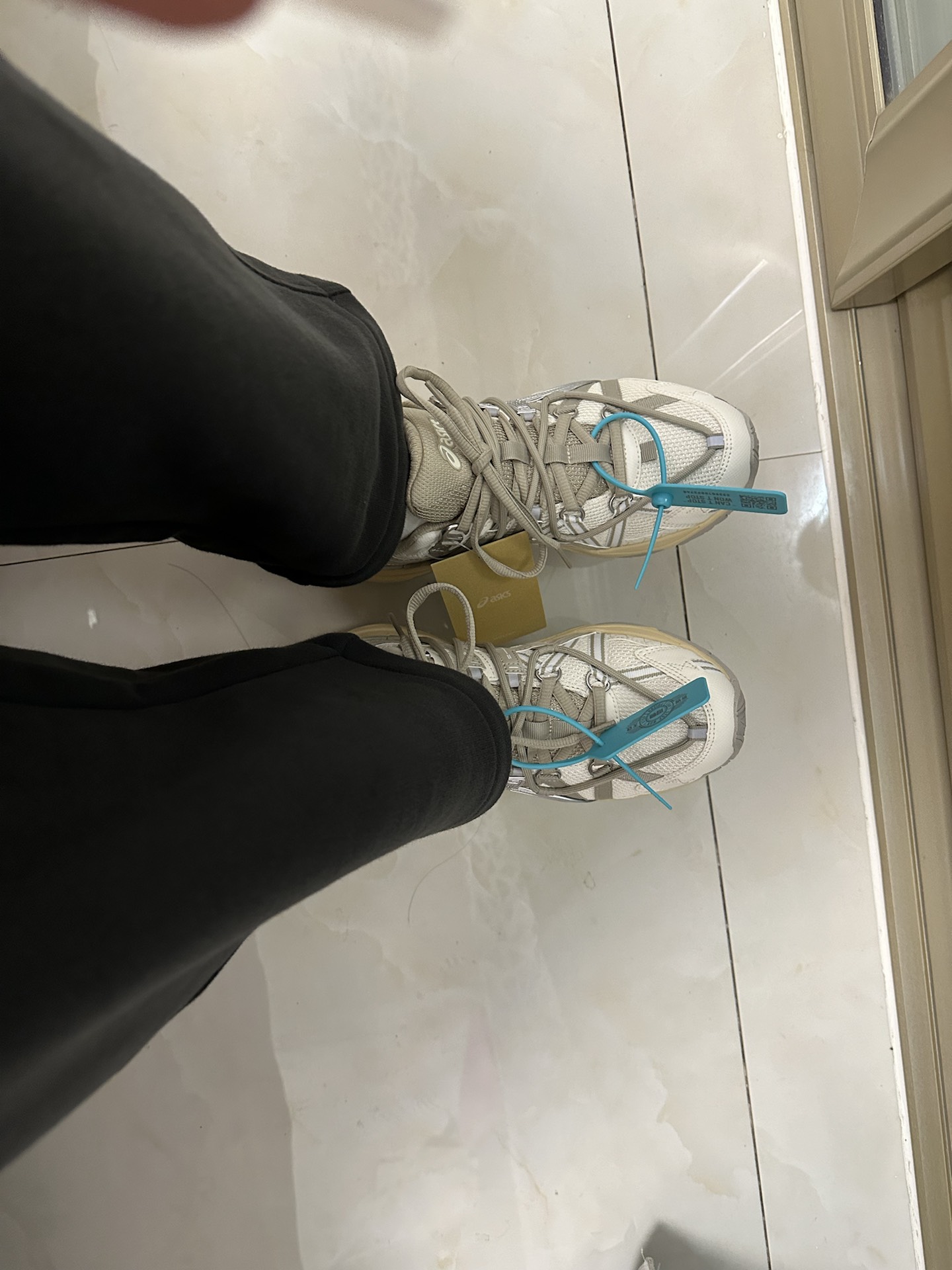 custom review-ASICS Гель Kahana TR v2 Устойчивый к истиранию Дышащий Низкий Топ Повседневная обувь Унисекс Молочно-чайный