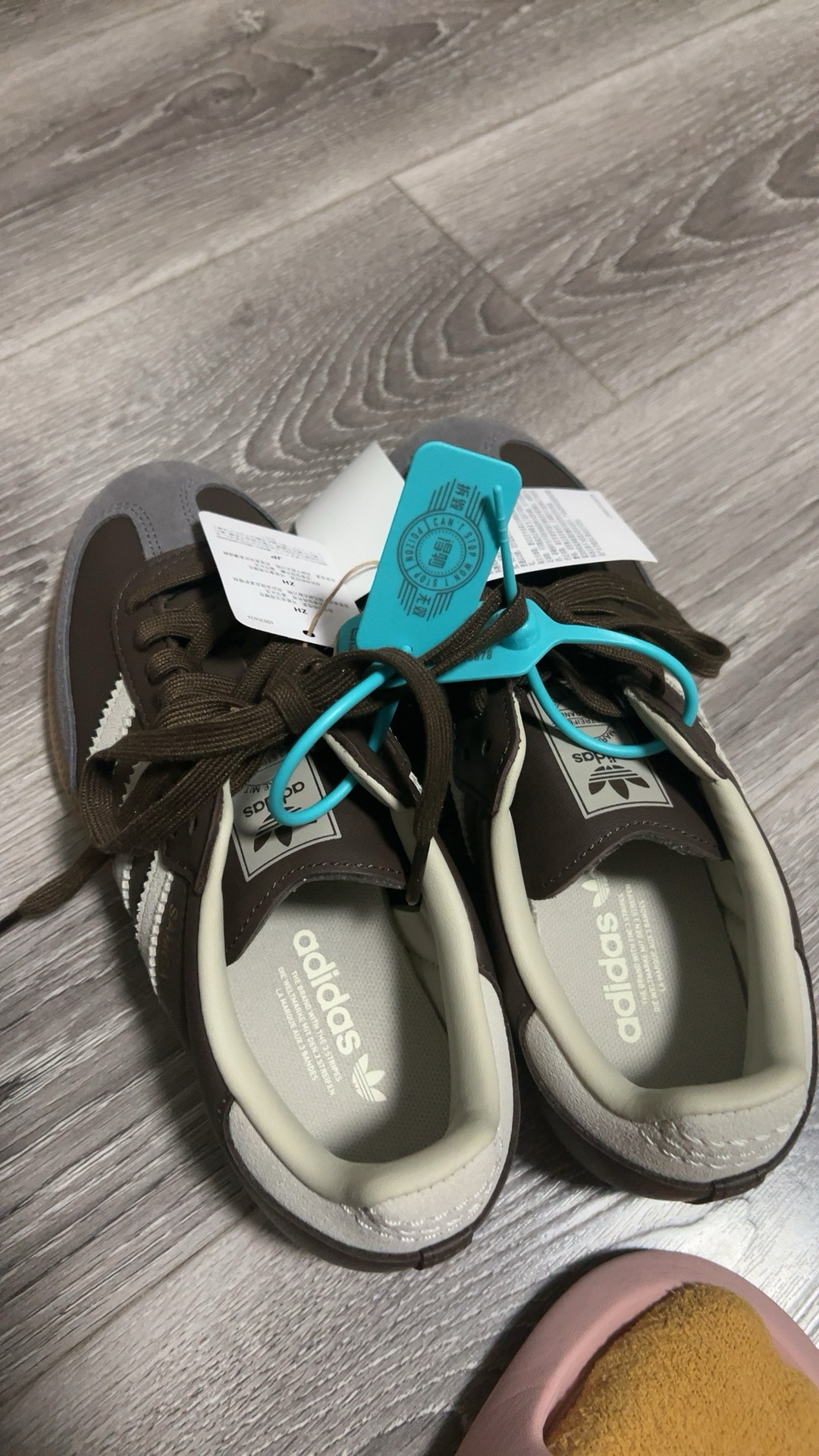 custom review-Adidas Originals SAMBA OG Устойчивые к истиранию низкие скейтборд-кроссовки унисекс коричневые