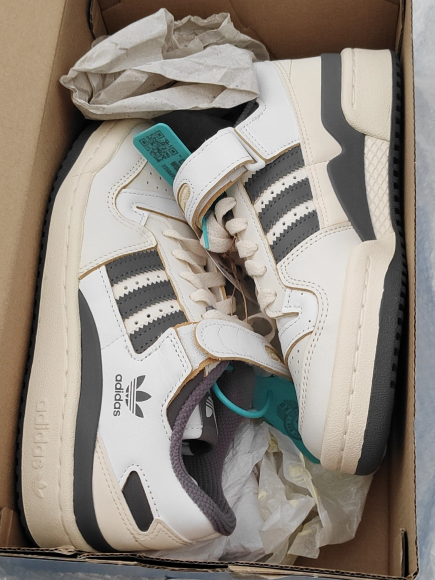 custom review-Adidas Originals FORUM 84 Low Топ Скейтборд Кроссовки Женские Белые Серые