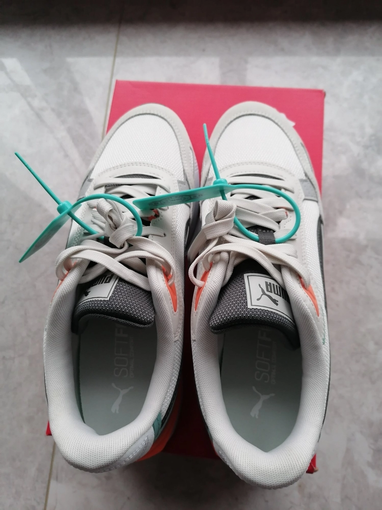 custom review-PUMA Graviton Tera Амортизация Устойчивость к истиранию Легкий Низкий Топ Casual Унисекс Черный Серый Оранжевый