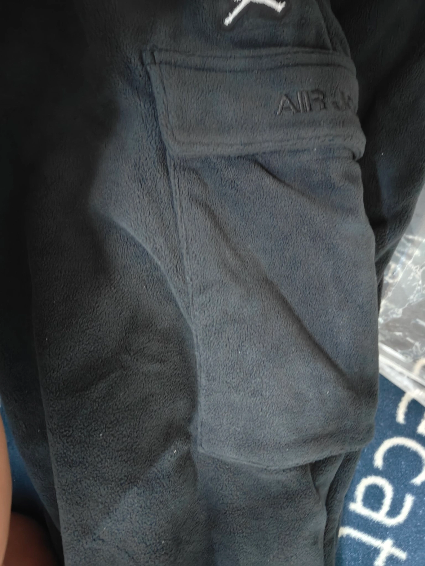 custom review-JORDAN Черные Мужские Вязаные Спортивные Штаны