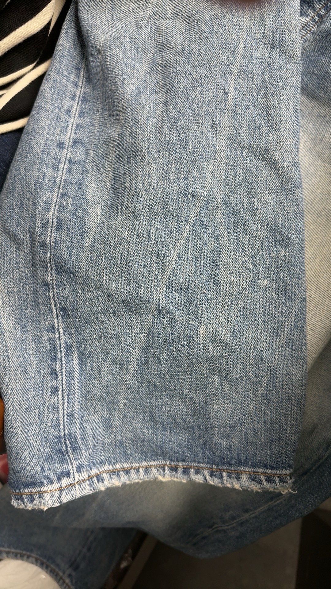 custom review-Supreme SS24 Week6 Потертый Свободный крой SELVEDGE Джинсы Унисекс