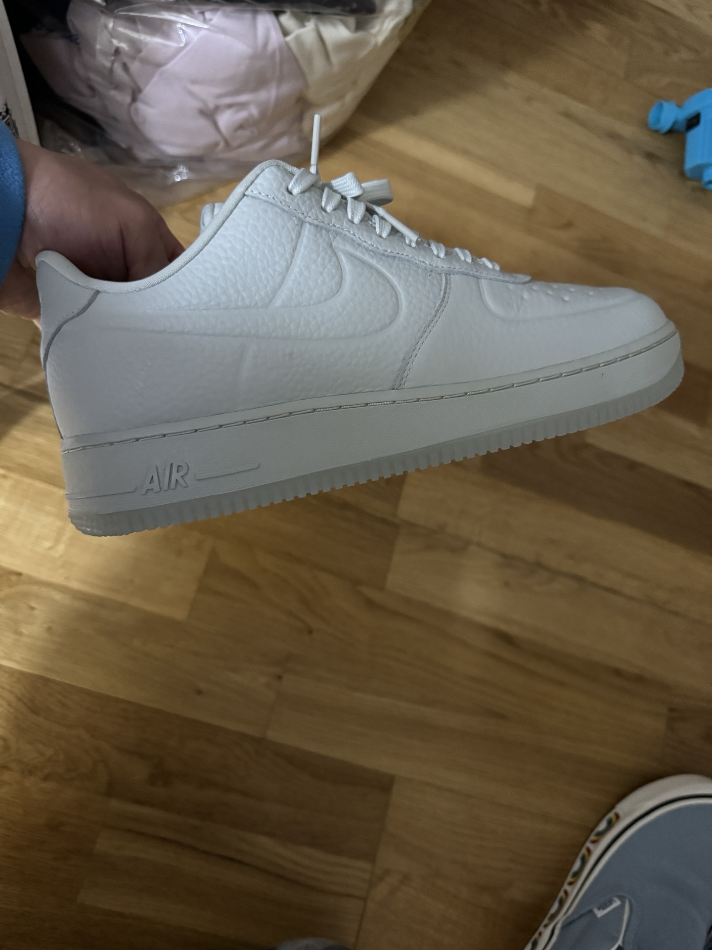 custom review-Nike Air FORCE 1 WP Low Топ Скейтборд Кроссовки Мужские Светло-Серый