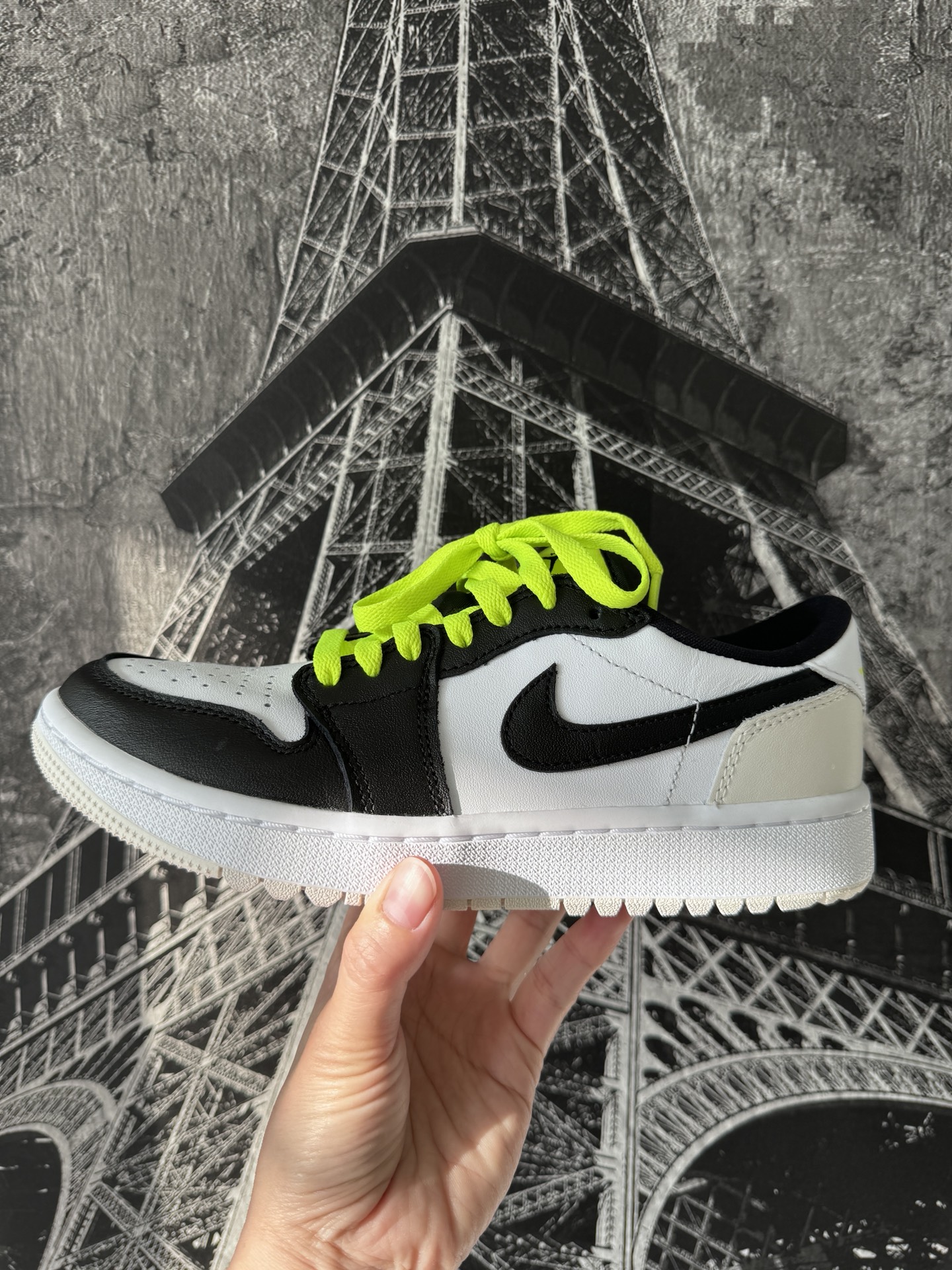 custom review-Air Jordan 1 Low Golf 'Phantom Volt'