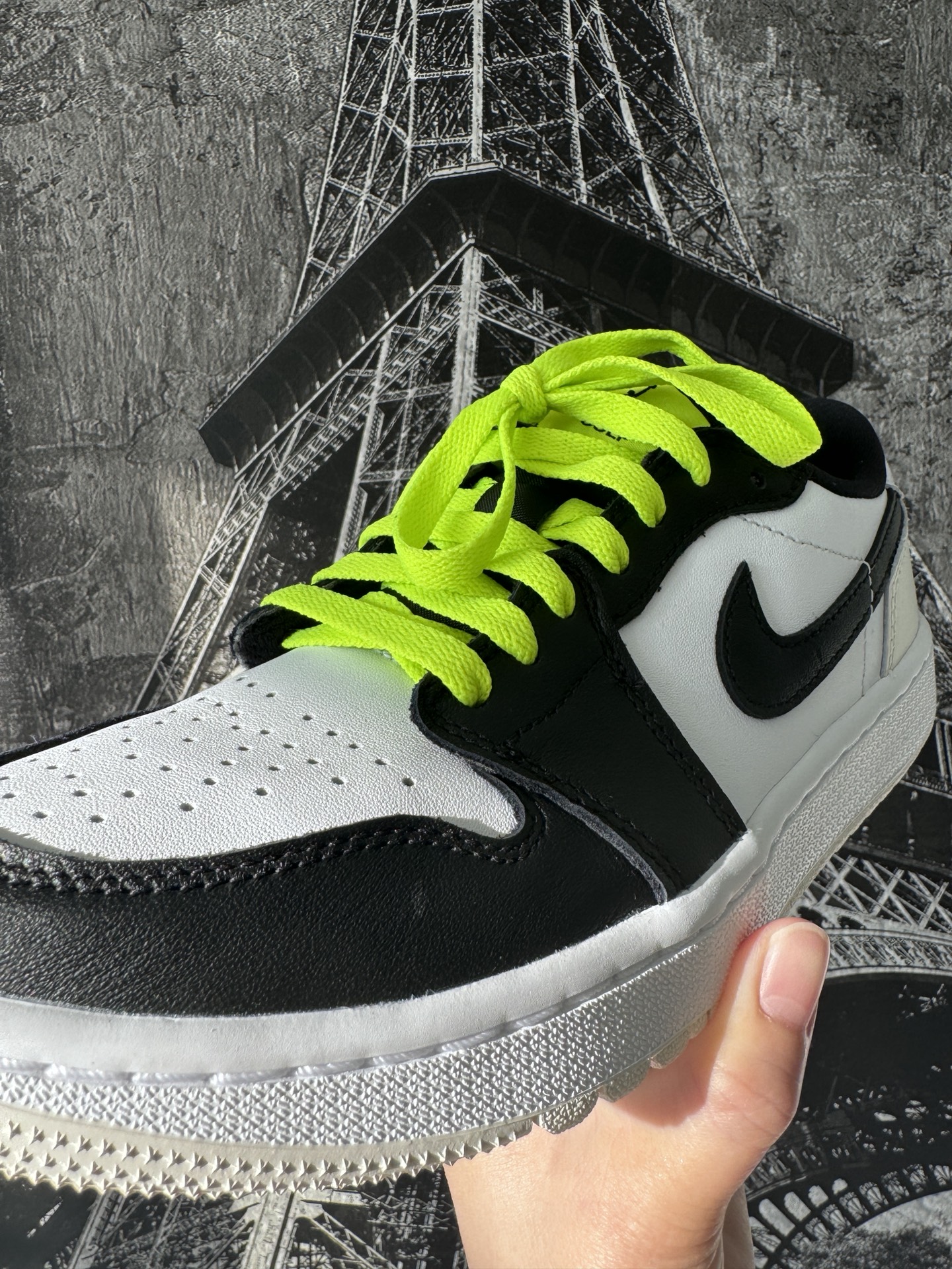 custom review-Air Jordan 1 Low Golf 'Phantom Volt'