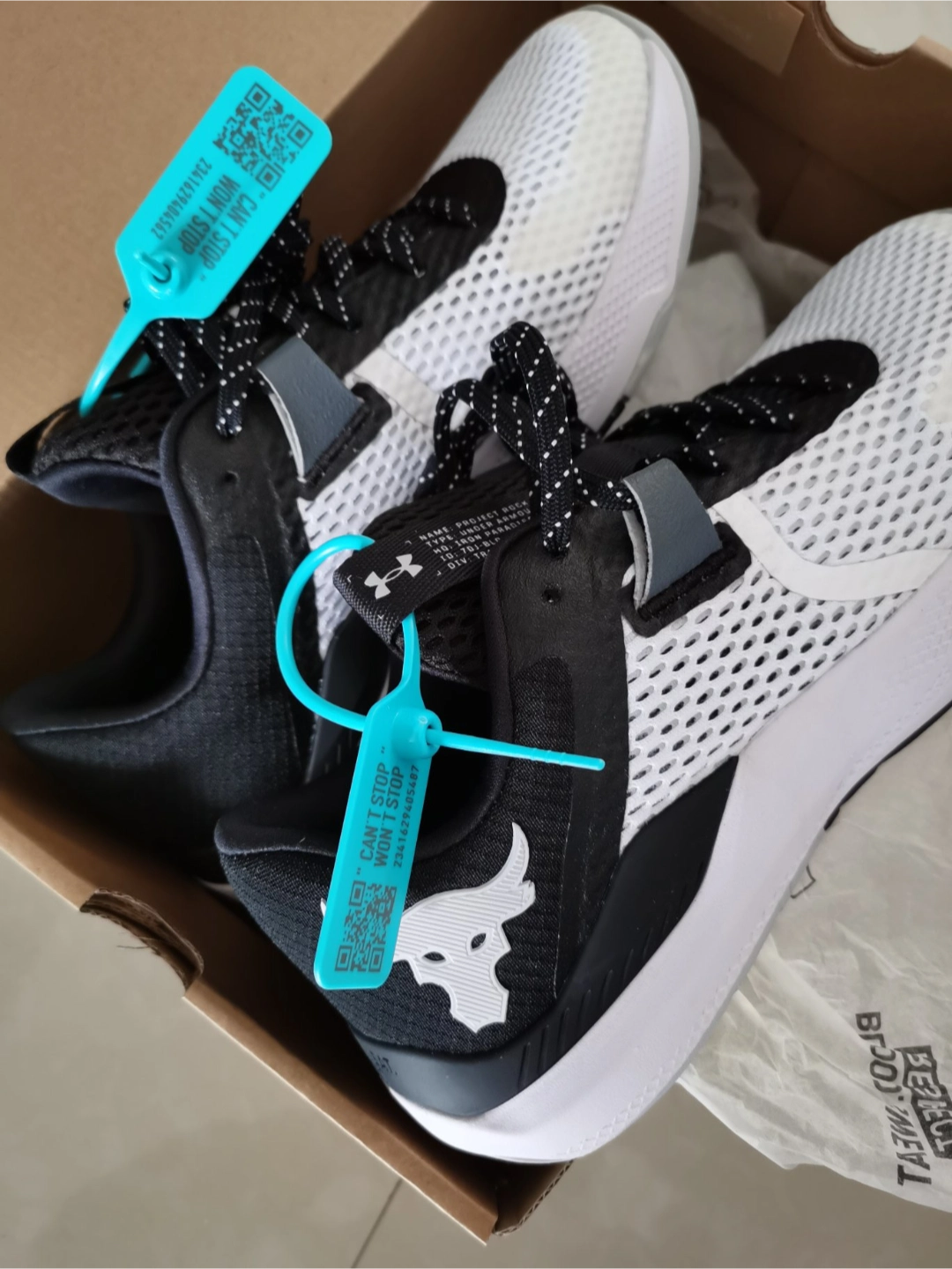 custom review-Under Armour Project Rock BSR 2 Беговые кроссовки Низкий Топ Мужской