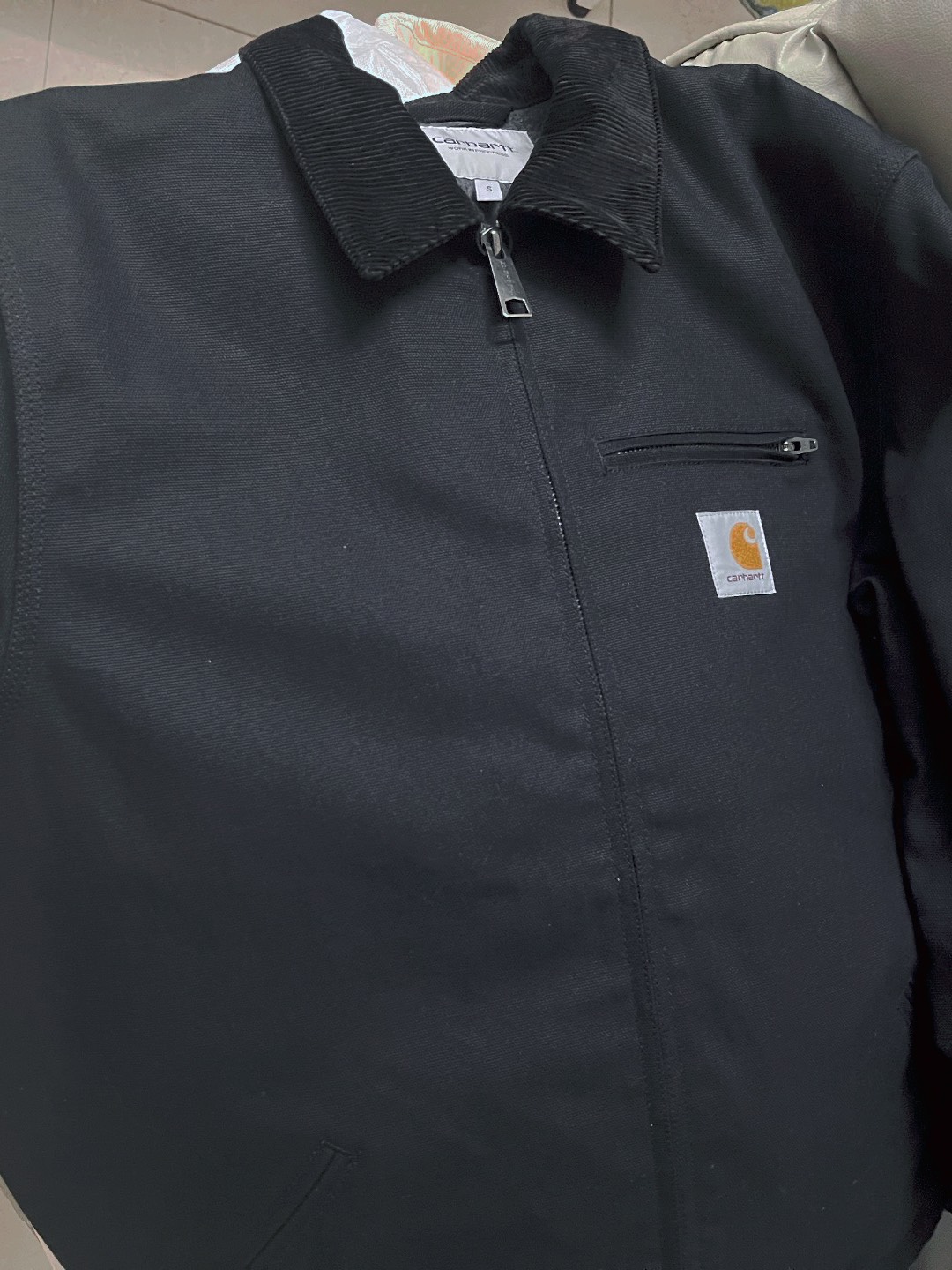 custom review-Carhartt WIP Куртка Мужская Черная