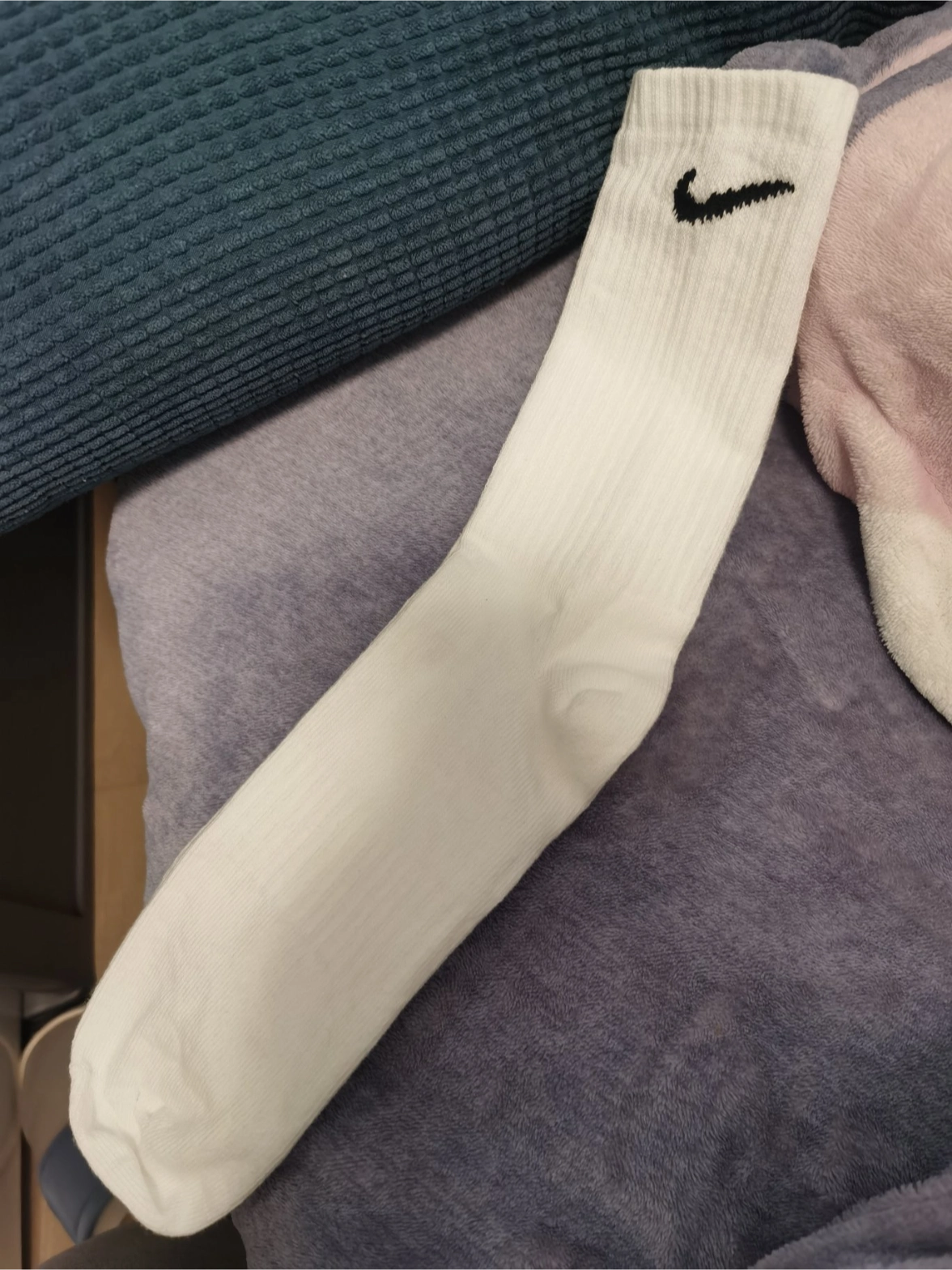 custom review-Nike Повседневные Cushion Crew Носки до колена Унисекс Combo Set Белые