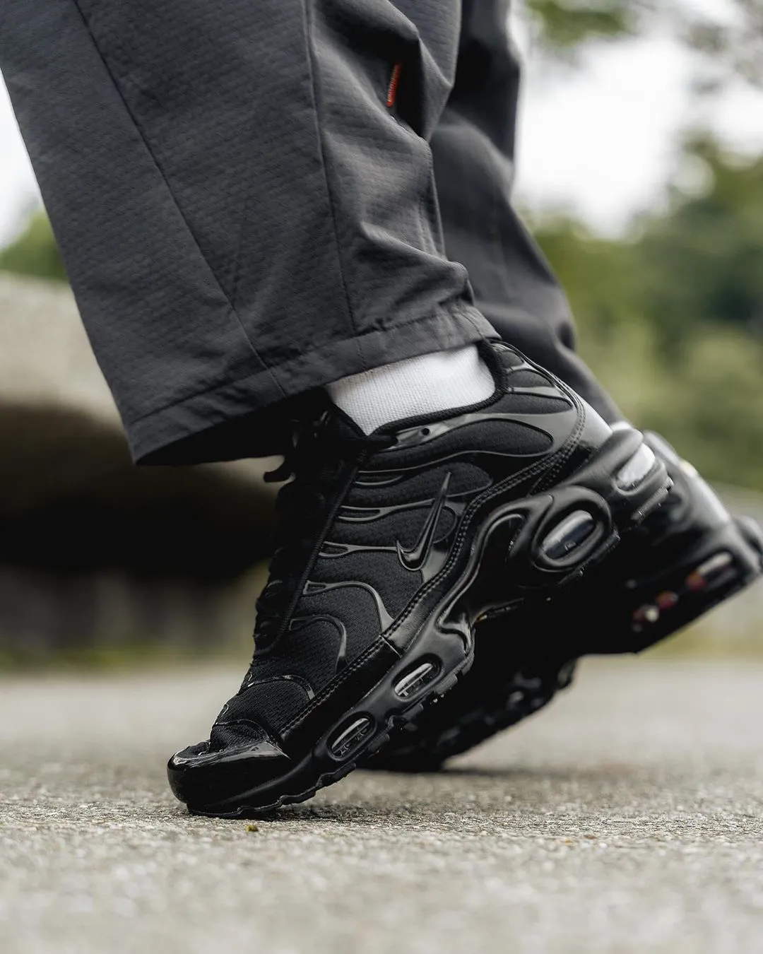 Black Air Max Tn Plus On Feet Air Max Plus Womens Black Online