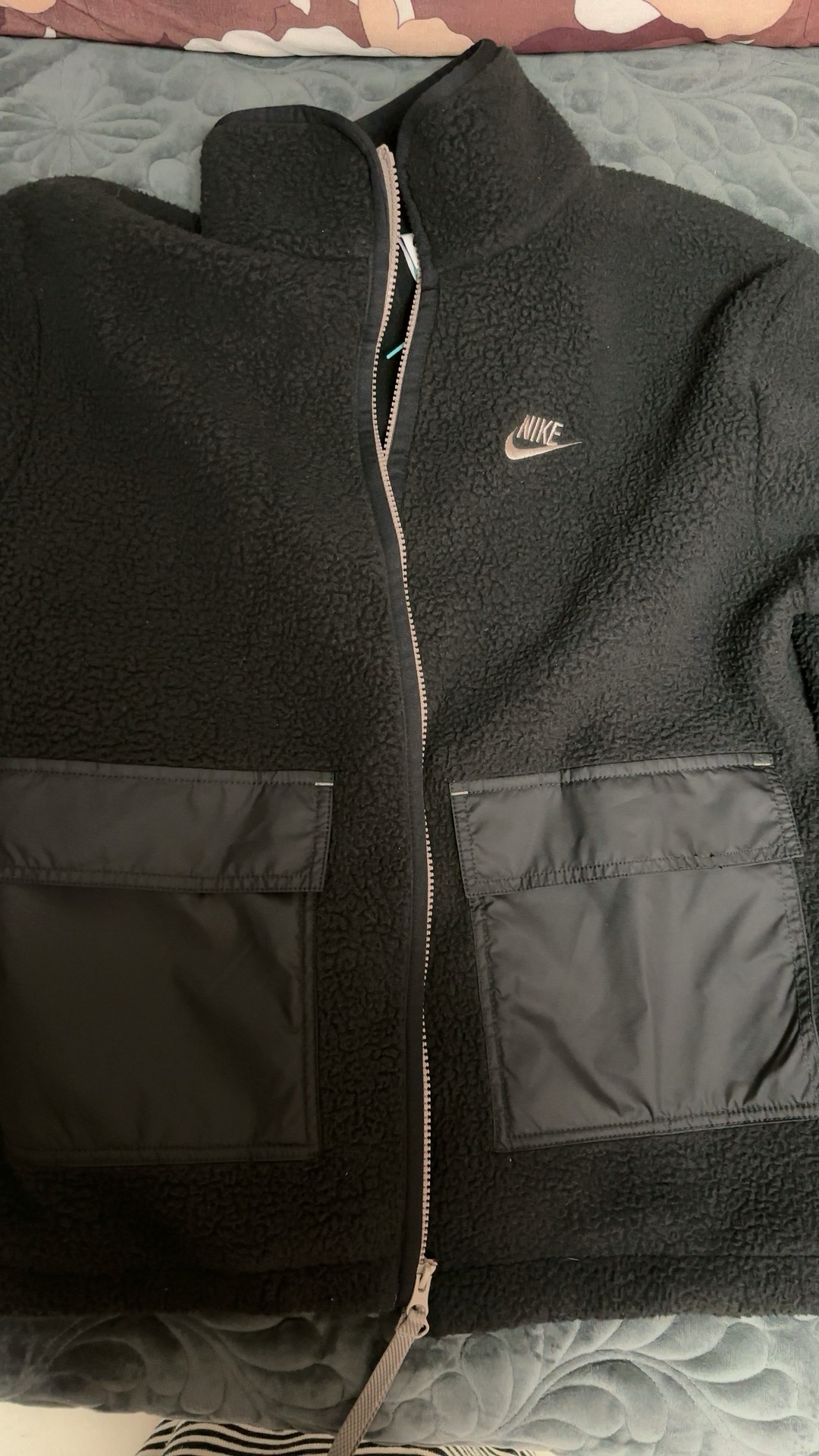 custom review-Nike Мужские черные куртки