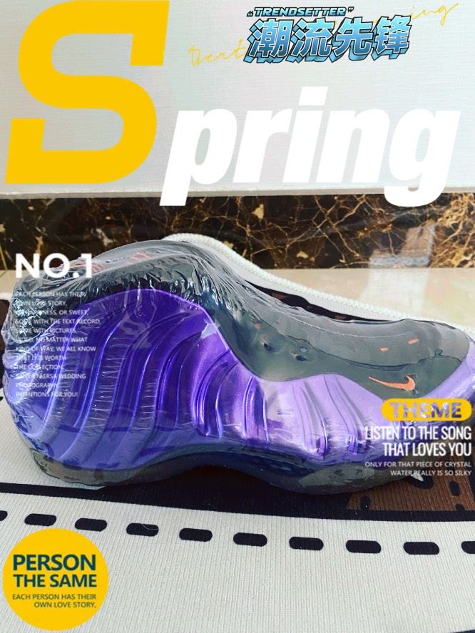 这款nike foamposite one phoenix suns 电光紫喷篮球鞋曾经是多少