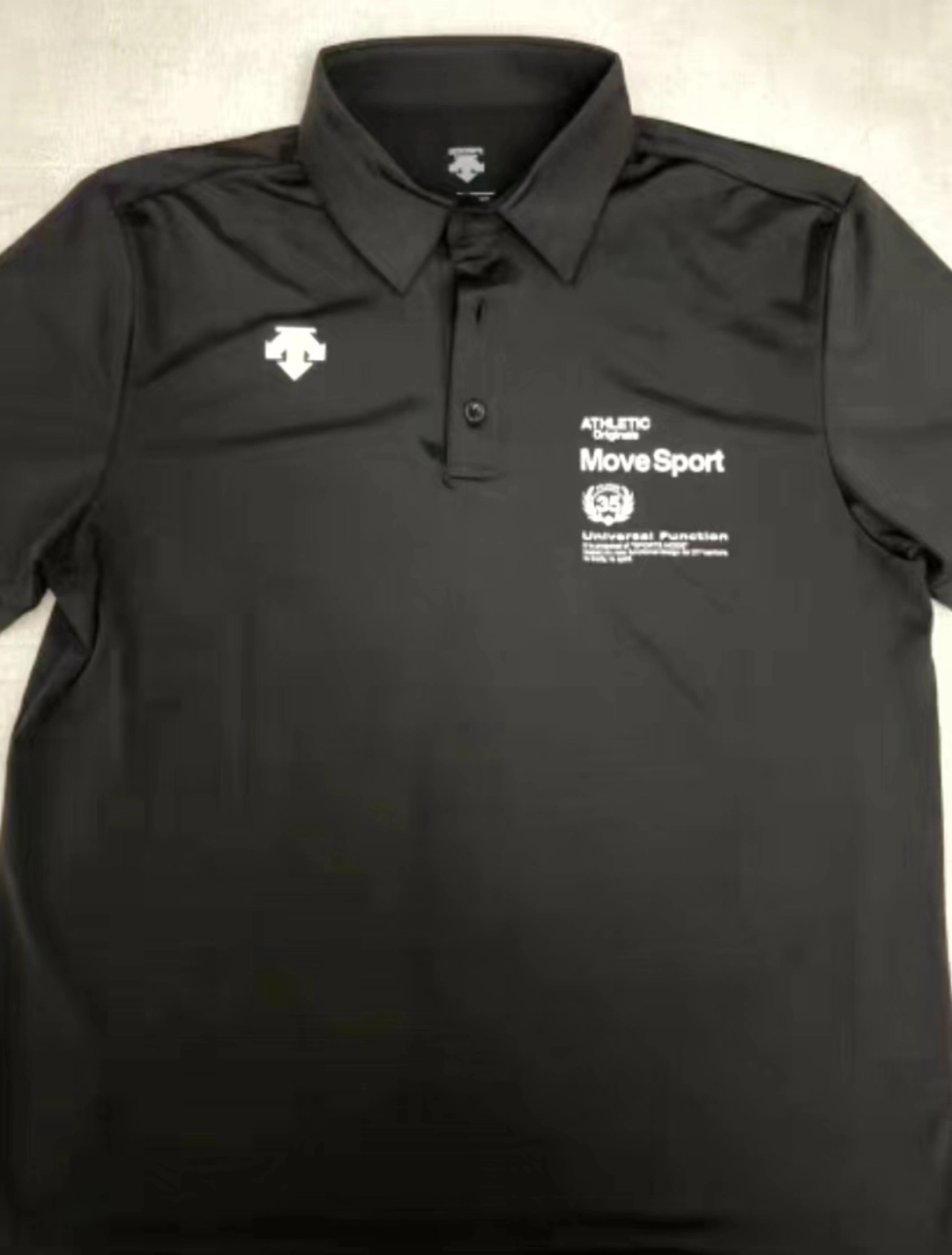 descente迪桑特 综训系列 轻盈透气tough面料 短袖polo衫 !