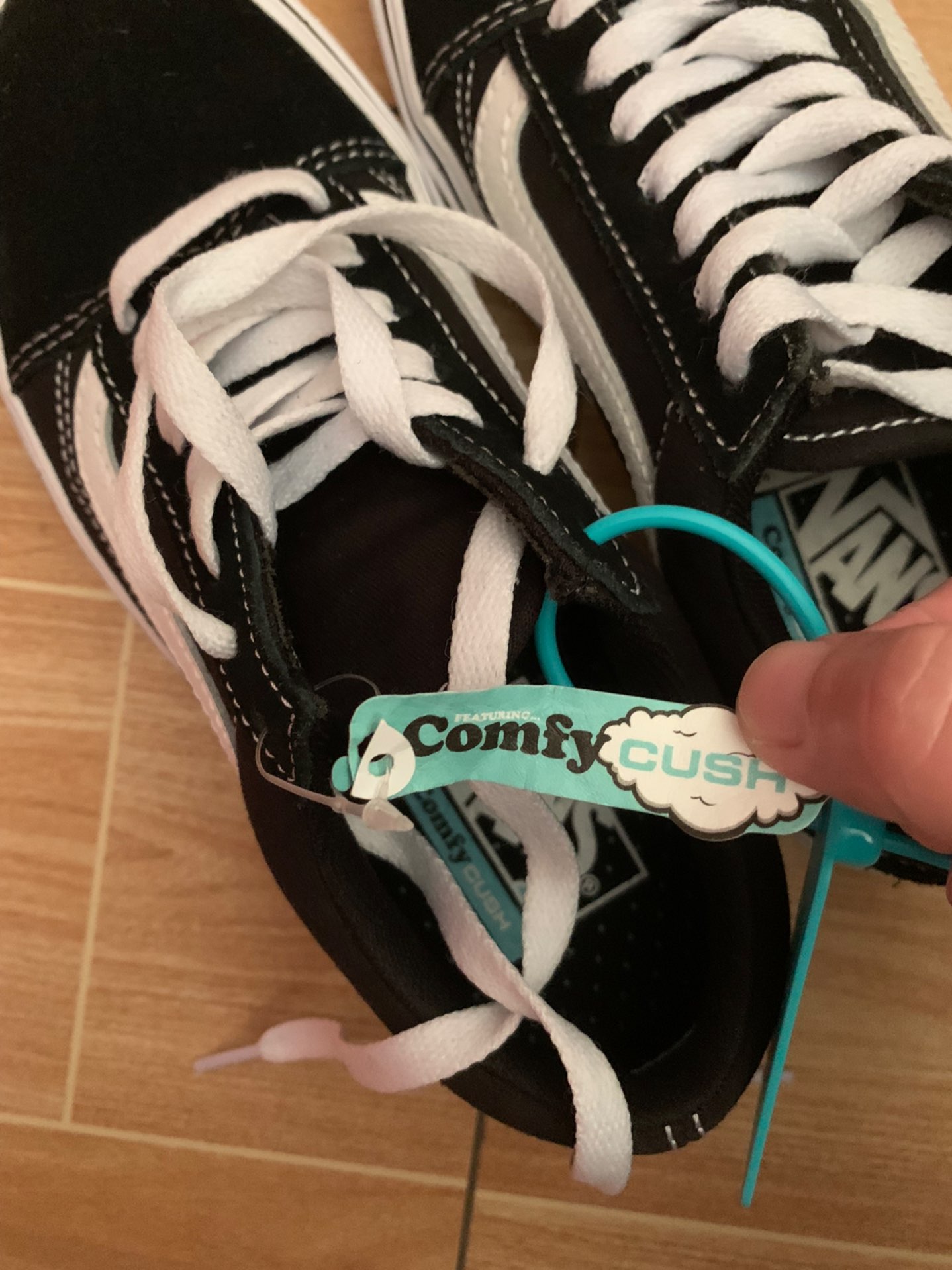 custom review-Vans Old Skool Comfy Cush Black White