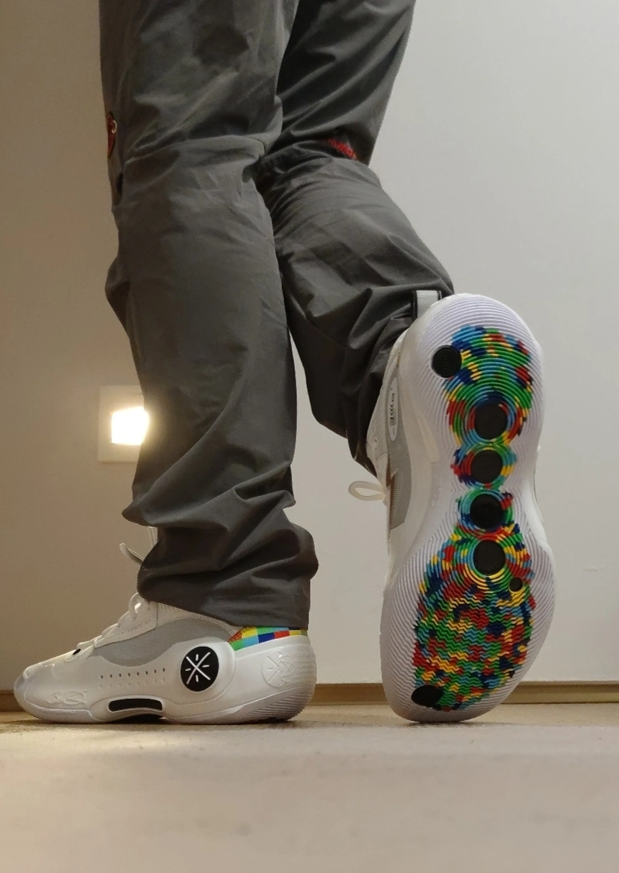 custom review-Подкладка WOW 10 Way of Wade 10 Противоскользящий Устойчивый к истиранию Низкий Топ Баскетбольные кроссовки Мужские Белый Серый