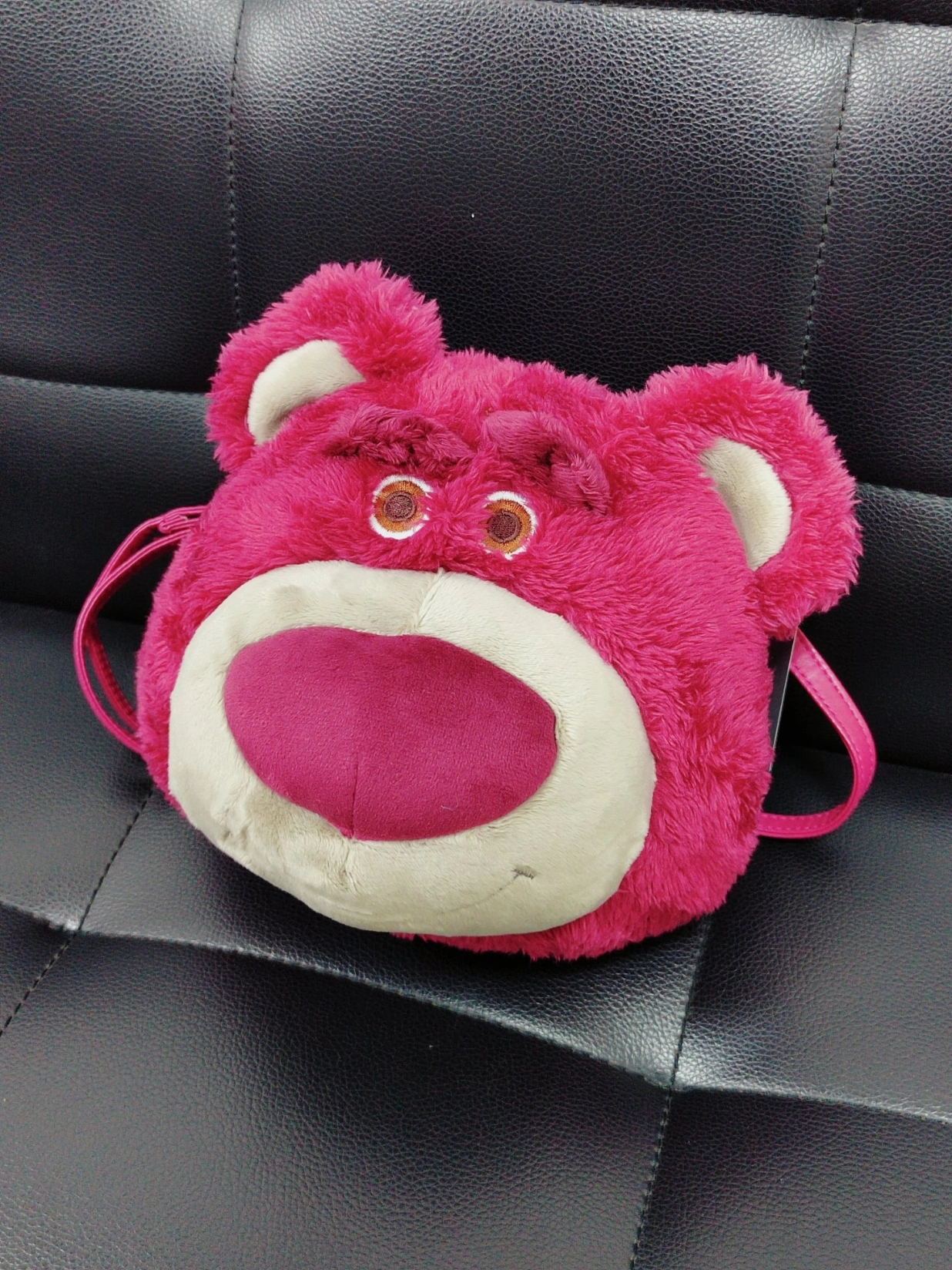 草莓熊包包我也有了