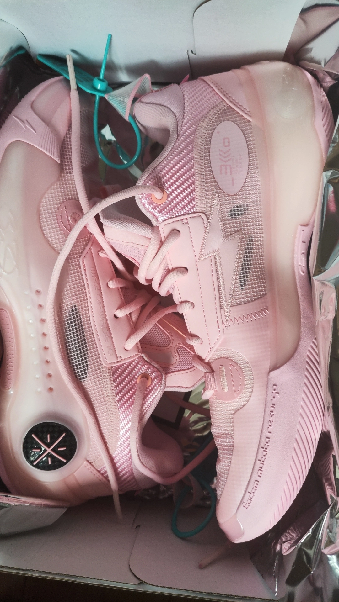 custom review-Вишневый цветок Way of Wade 10 Low амортизация низкий топ баскетбольные кроссовки мужской розовый