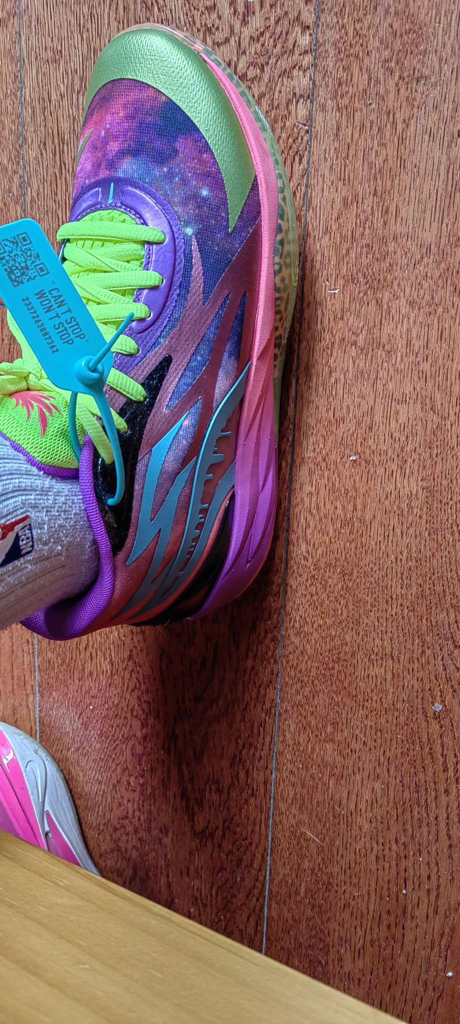 custom review-LaMelo Ball X PUMA MB.02 LaMelo Ball MB.02 Be You Устойчивый к истиранию MID Баскетбольные кроссовки Унисекс Розовый Фиолетовый