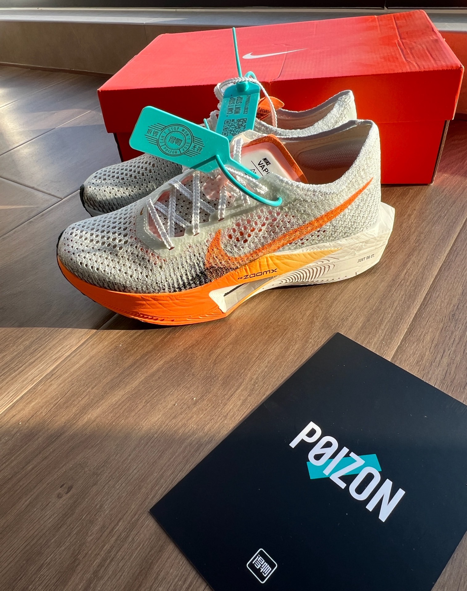 custom review-Nike ZoomX Vaporfly Next% 3 Беговые кроссовки Низкий Топ Белый Унисекс