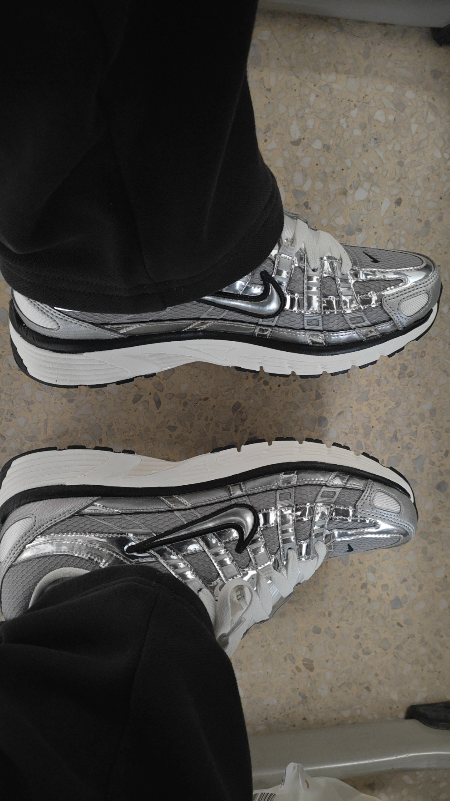 custom review-Nike P-6000 Metallic Silver