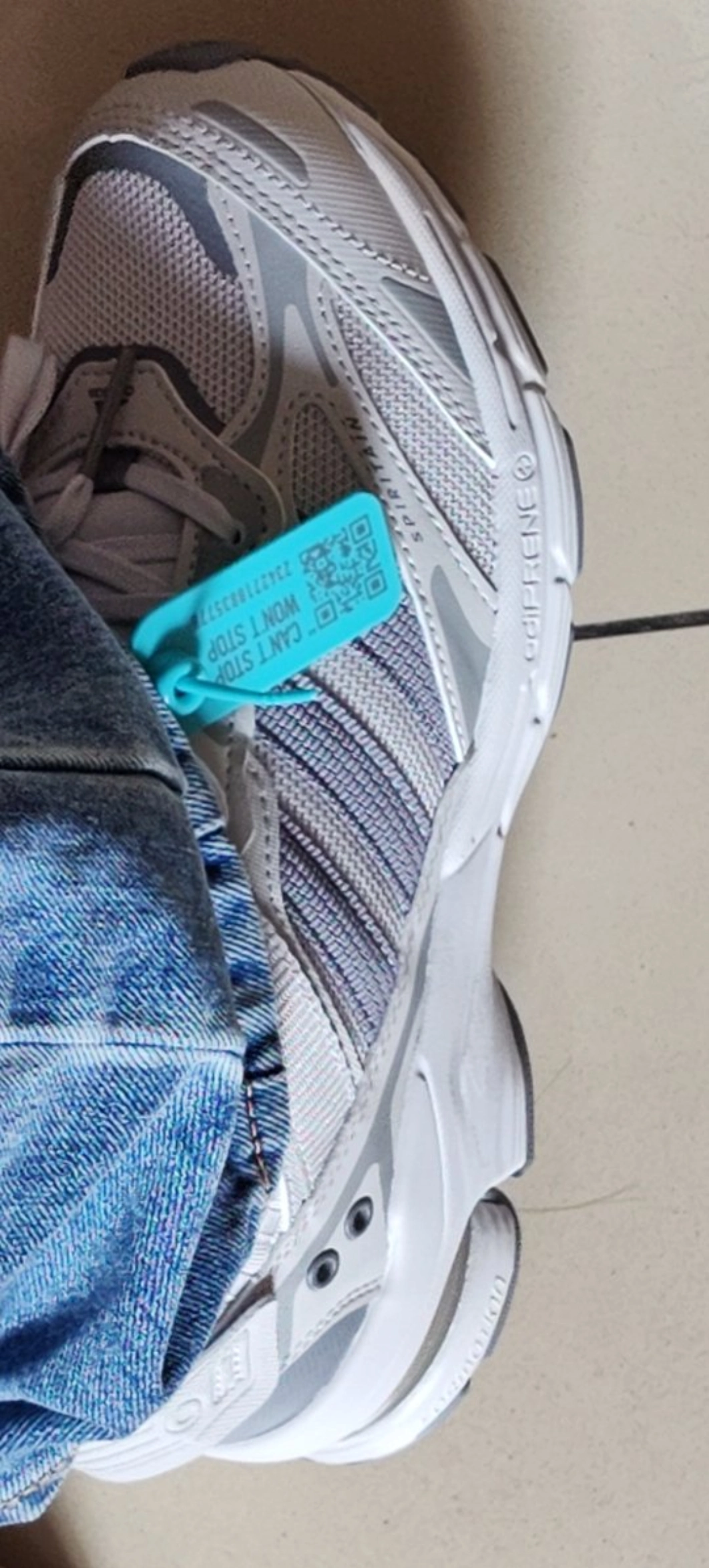 custom review-Adidas Spiritain 2000 Амортизация Износостойкий Низкий Топ Повседневный Городской Коммутирующий Беговые кроссовки Унисекс Серый Белый