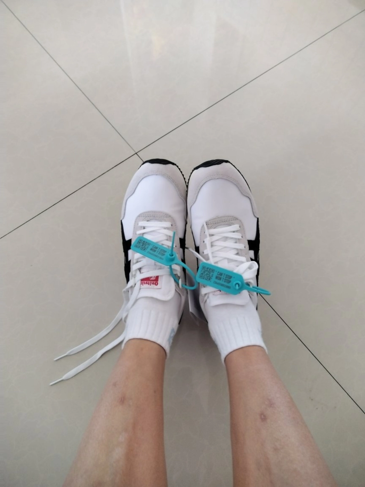 custom review-Onitsuka Tiger Dualio Low Black White