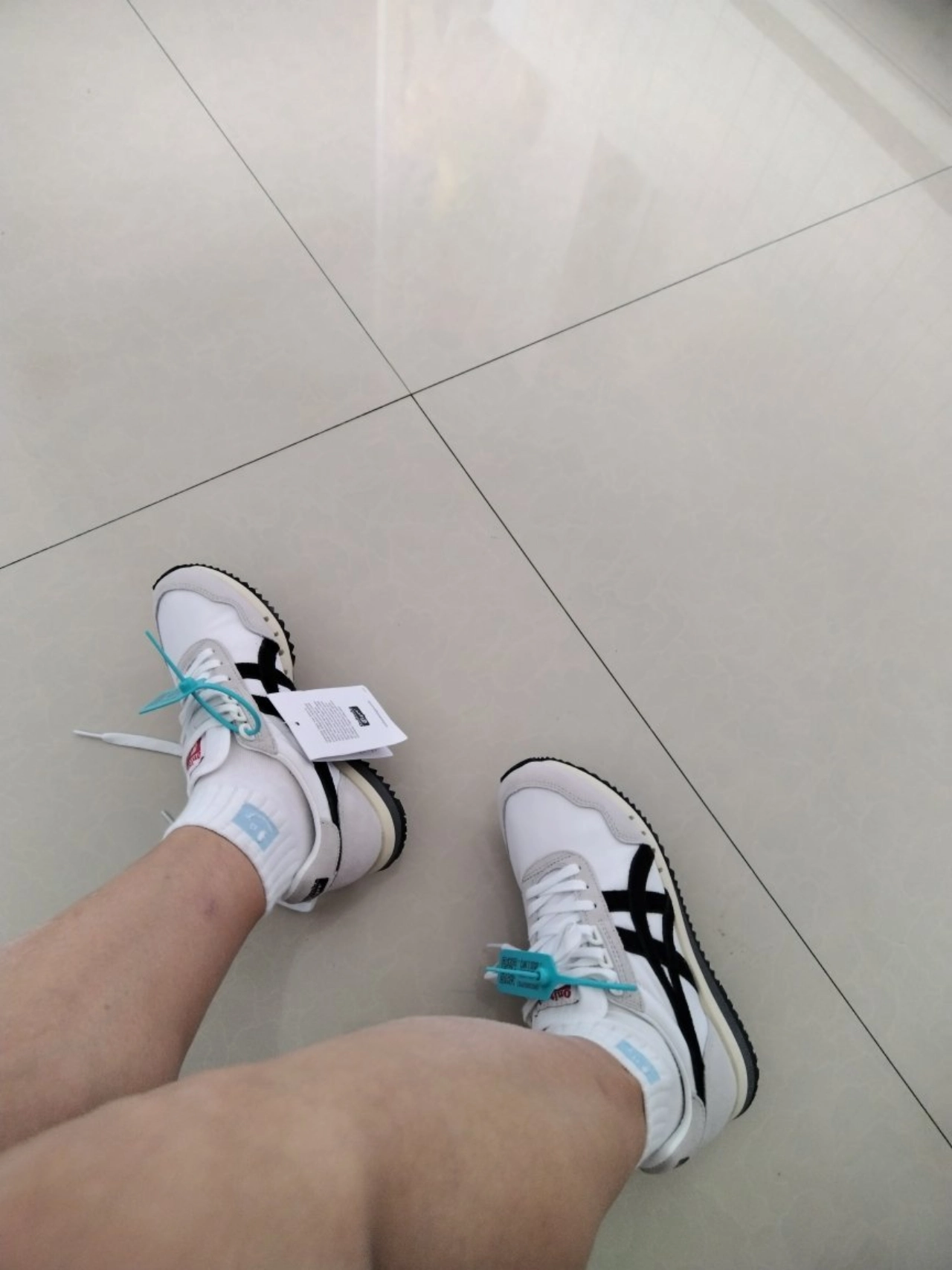 custom review-Onitsuka Tiger Dualio Low Black White