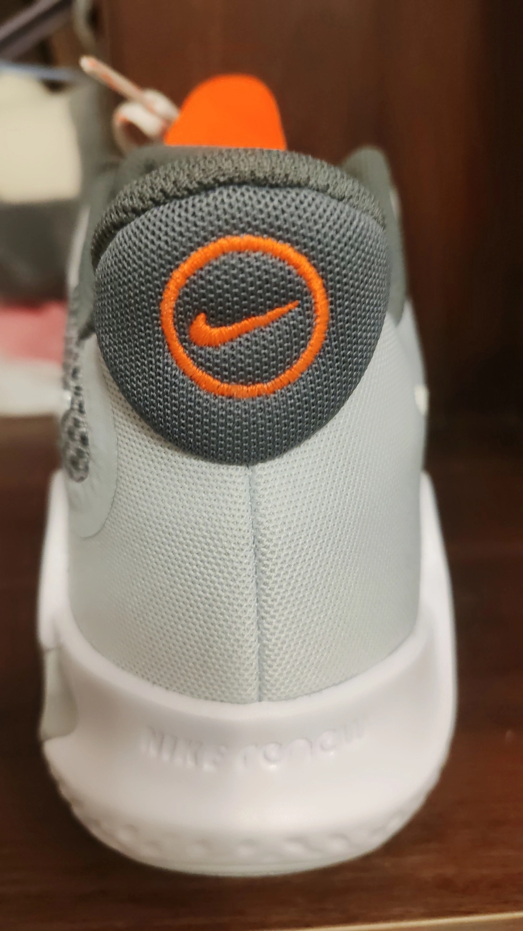 custom review-Nike KD Trey 5 IX MID Топ Баскетбольные кроссовки Унисекс Белый Серый Азиатская версия