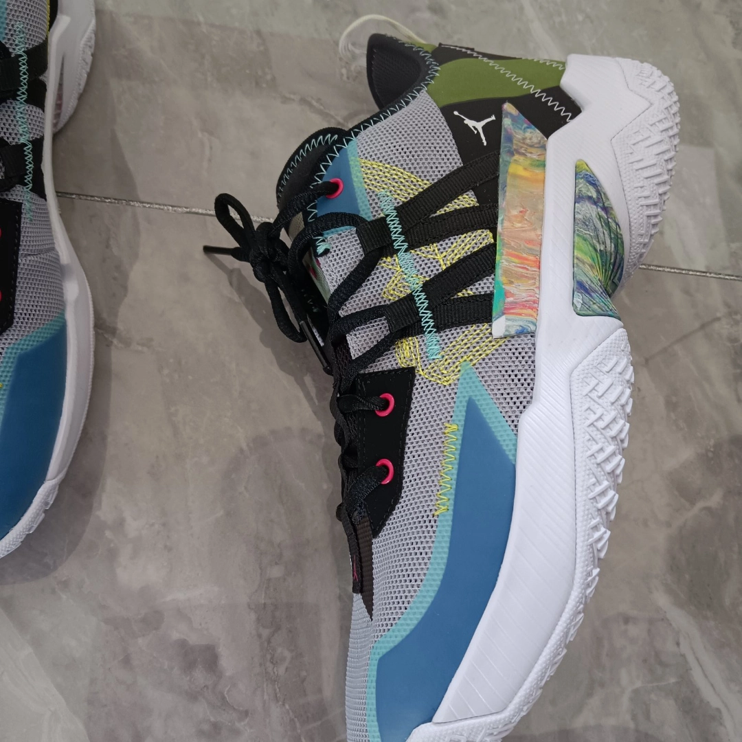 custom review-JORDAN One Take 2 Винтажные Баскетбольные Кроссовки Низкие Топ Мужские