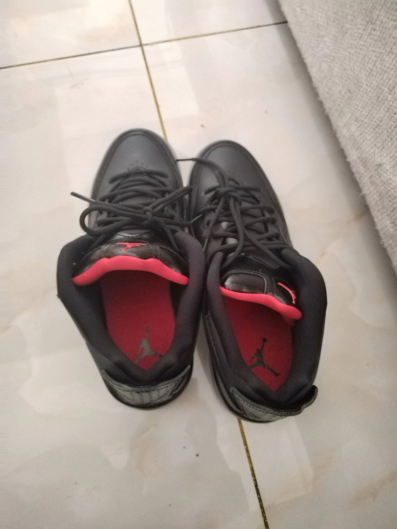 custom review-Jordan Courtside 23 Black Particle Grey