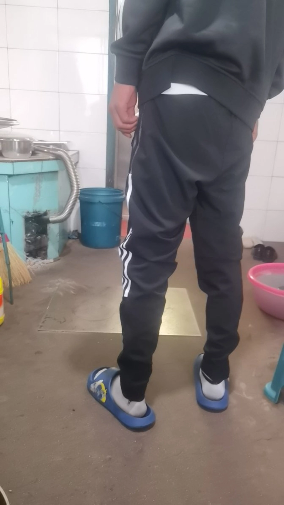 custom review-Adidas Вязаные Тренировочные Штаны Мужские Черные