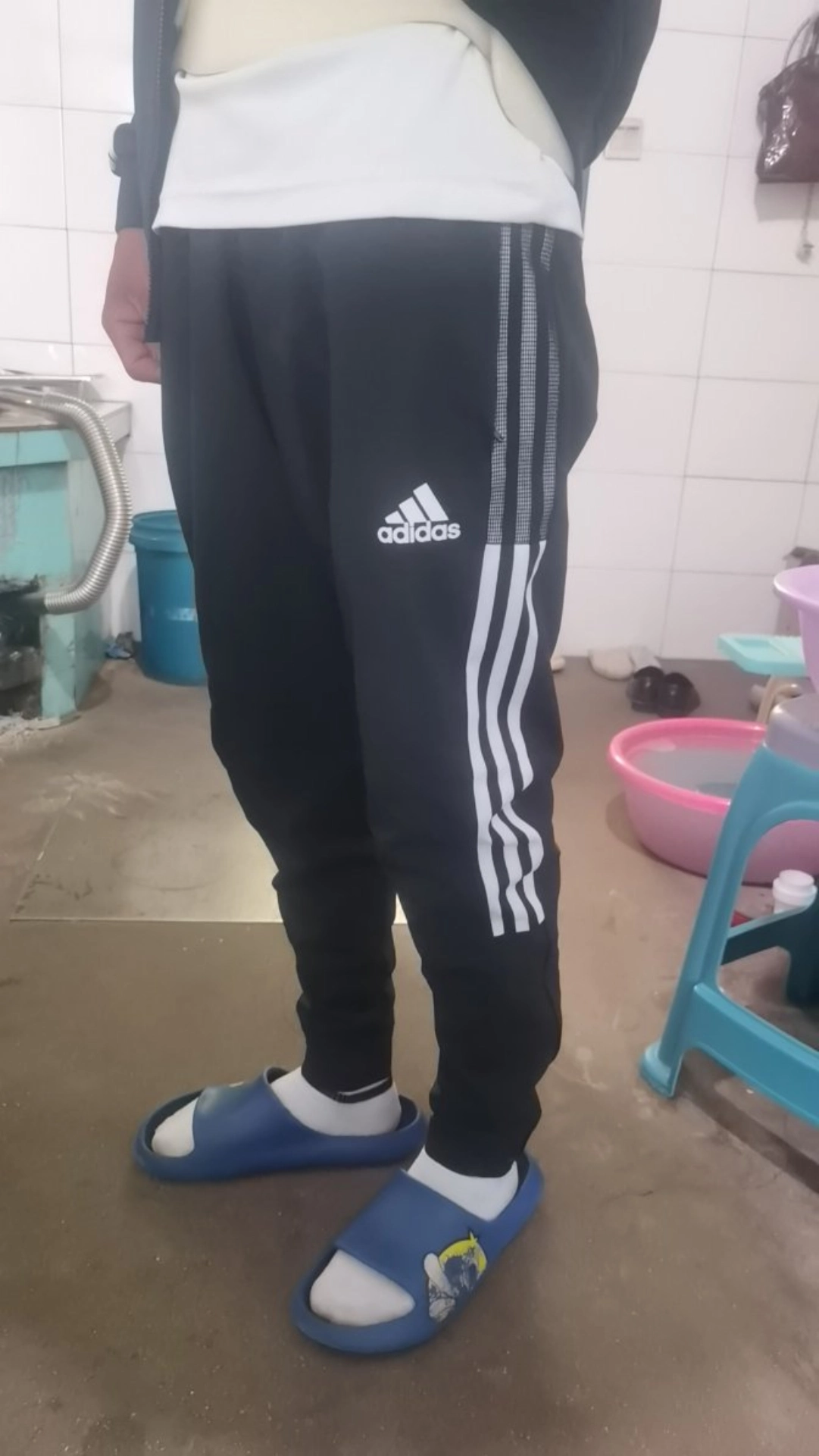 custom review-Adidas Вязаные Тренировочные Штаны Мужские Черные