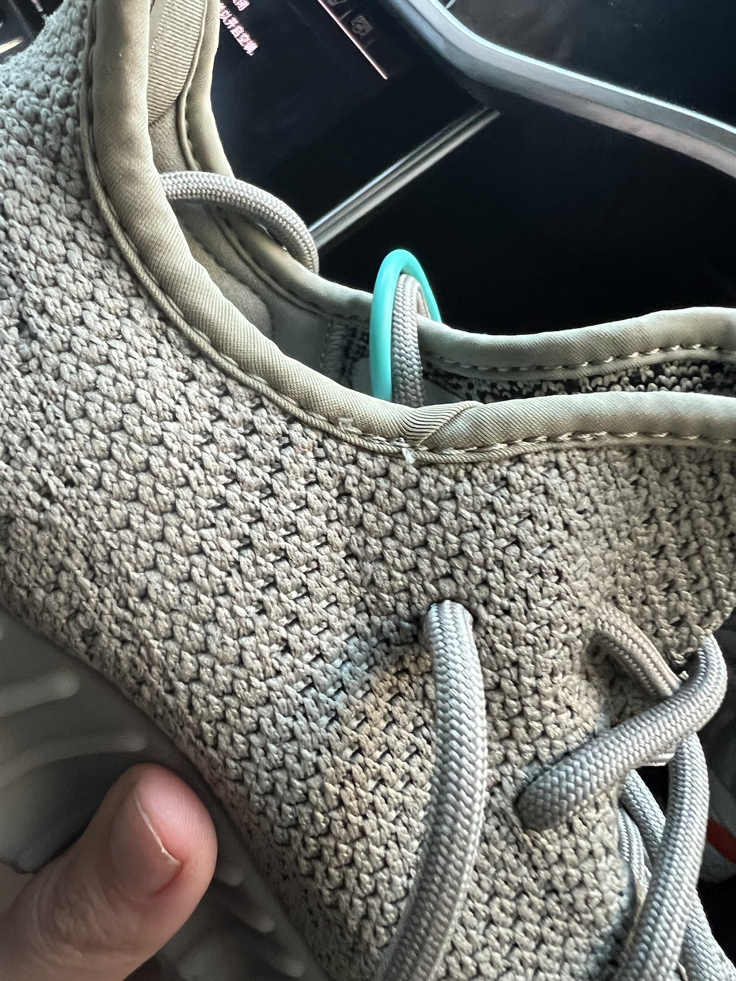 custom review-Adidas Originals Yeezy Boost 350 V2 Серый Черный 'Гранит' Низкий Топ Повседневная Обувь Унисекс Серый Зеленый