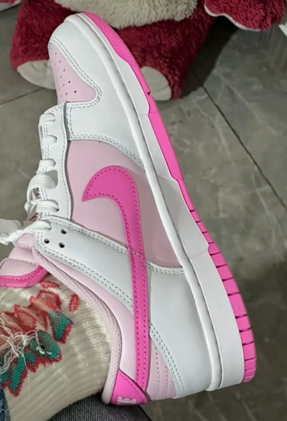 custom review-Nike Dunk Low 'Pink Foam' Women's