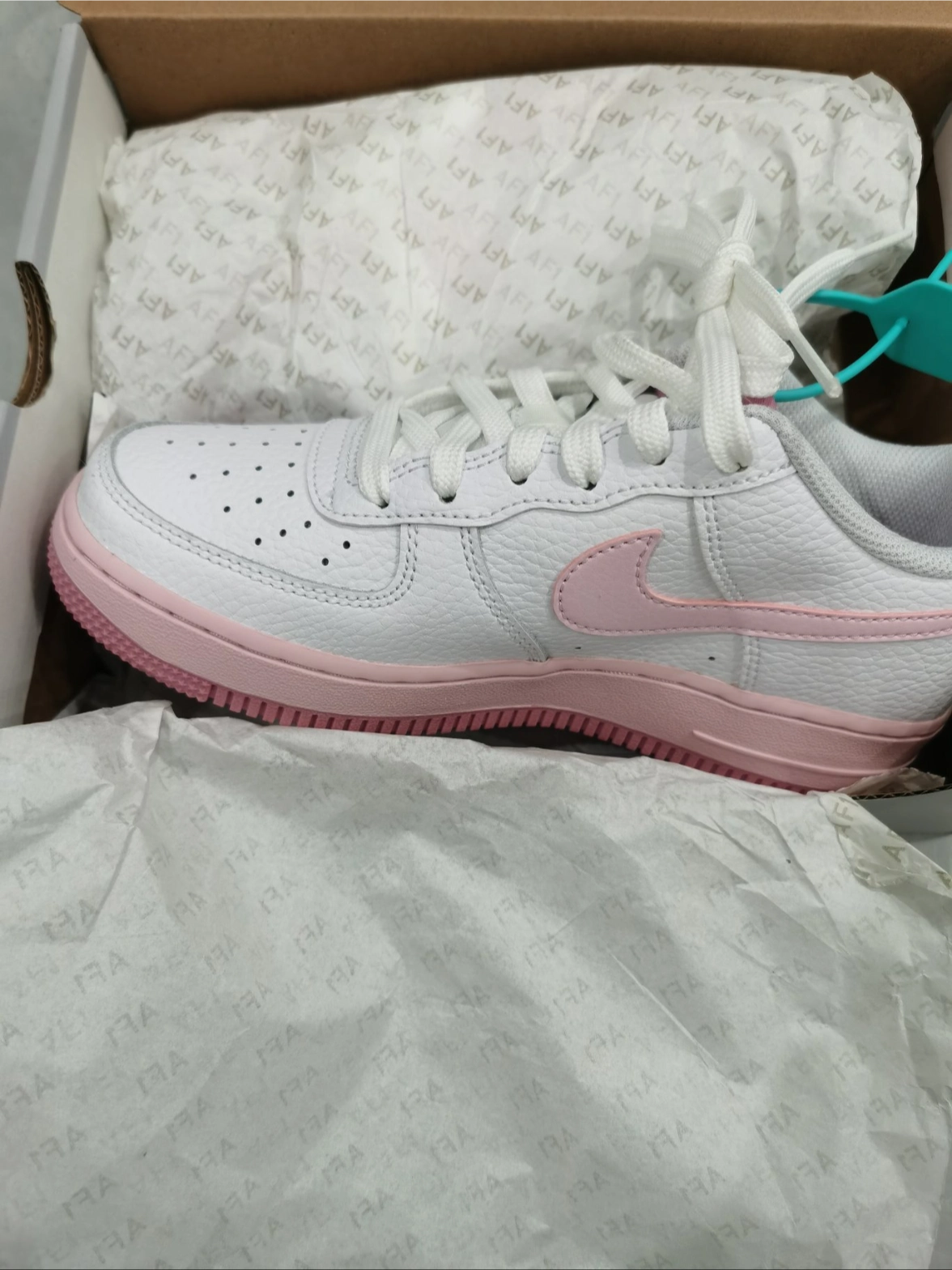 custom review-Nike Air FORCE 1 Детские Скейтбординги Низкий Топ Унисекс