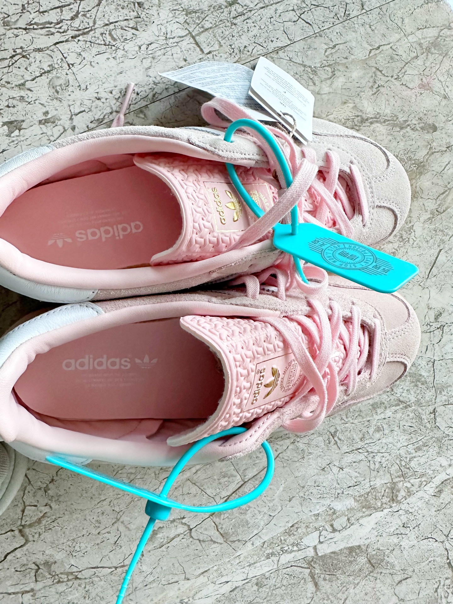 custom review-Adidas Gazelle Indoor Sandy Pink Women's