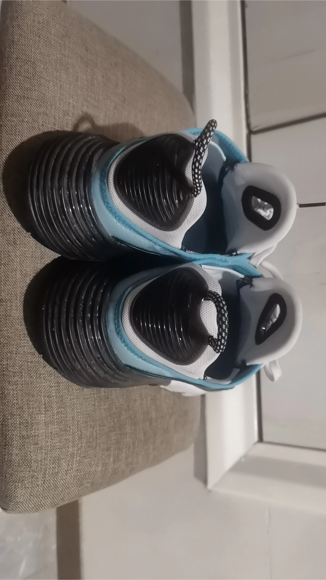 custom review-Nike Air Max 2090 Low Топ Повседневные Беговые Кроссовки Мужские Белые Синие